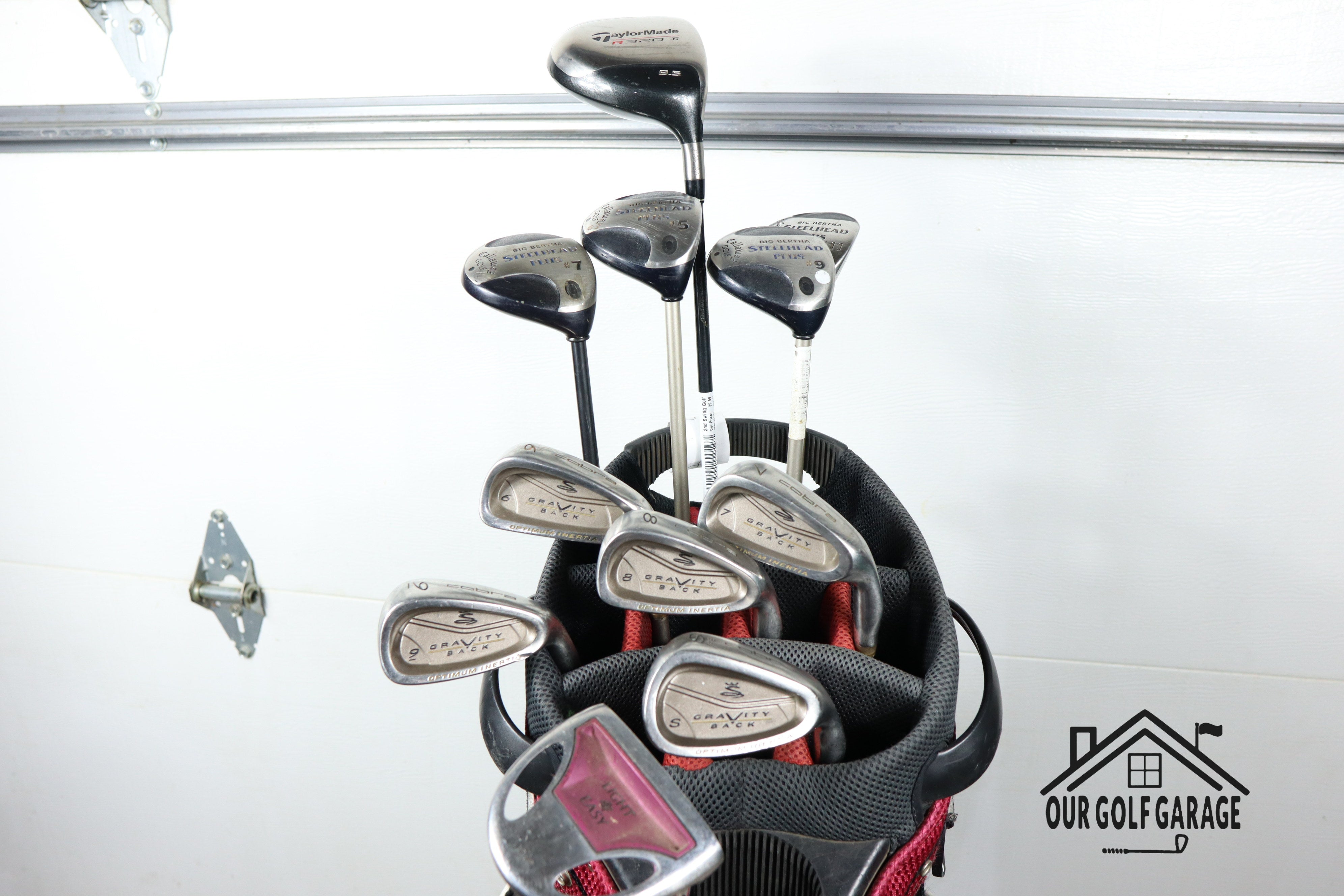 Ladies Cobra King X Callaway Full Set (9.5 Driver, 5W, 7W, 9W, 11W, 6-S, Putter)