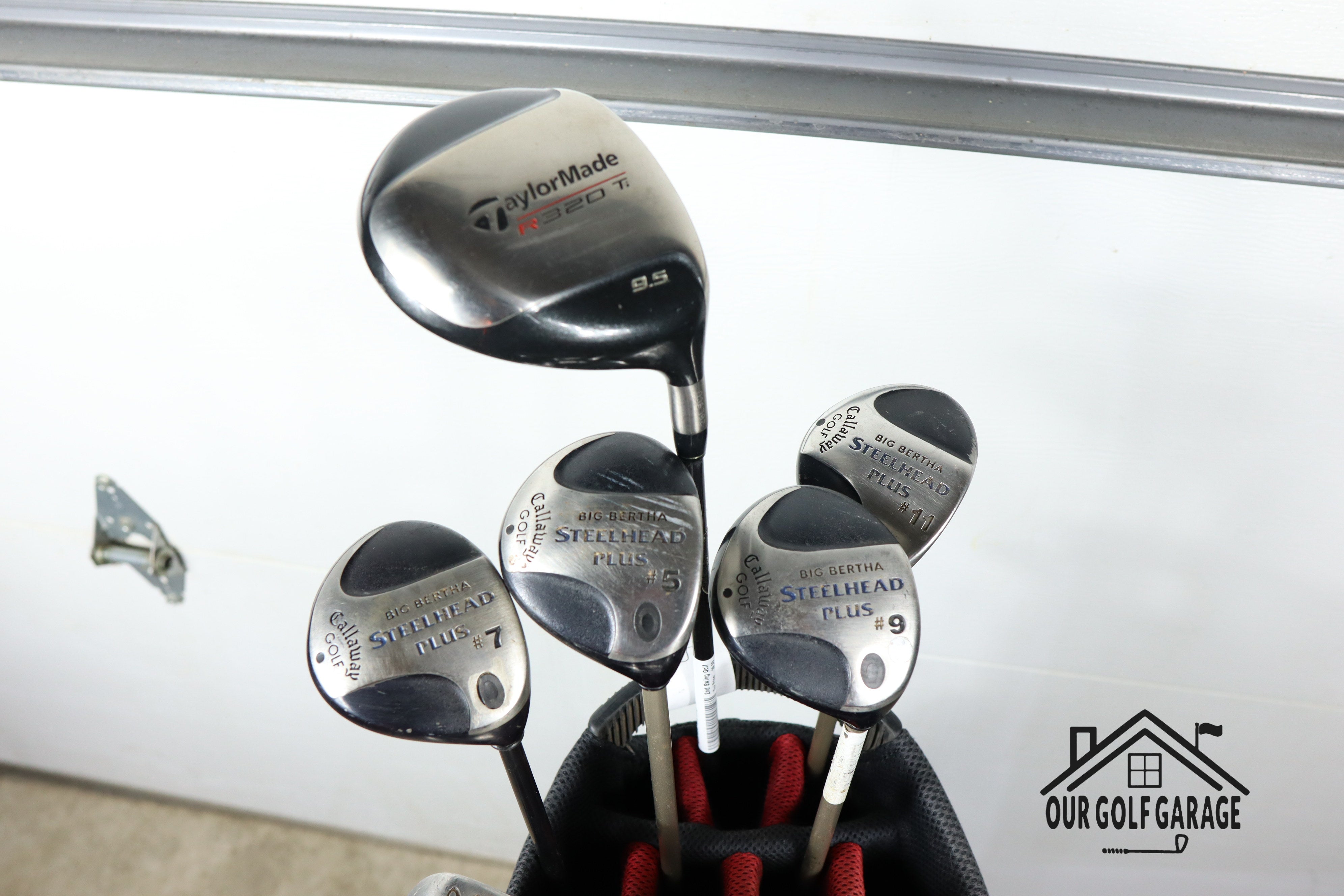 Ladies Cobra King X Callaway Full Set (9.5 Driver, 5W, 7W, 9W, 11W, 6-S, Putter)