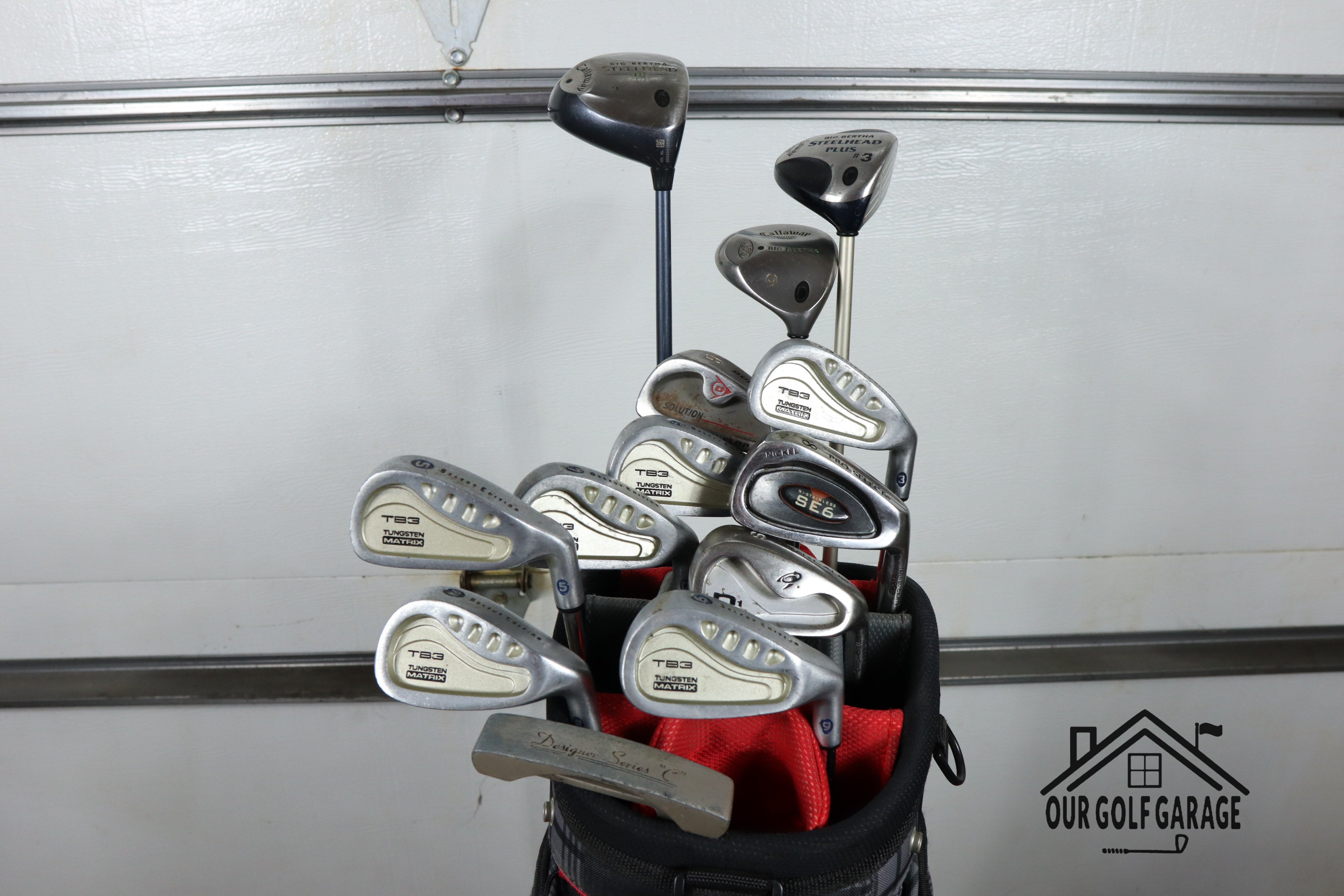 Ladies Callaway X Offbrand TB3 Full Set (Driver, 3W, 9W, 3i, 5-P, S, Putter)