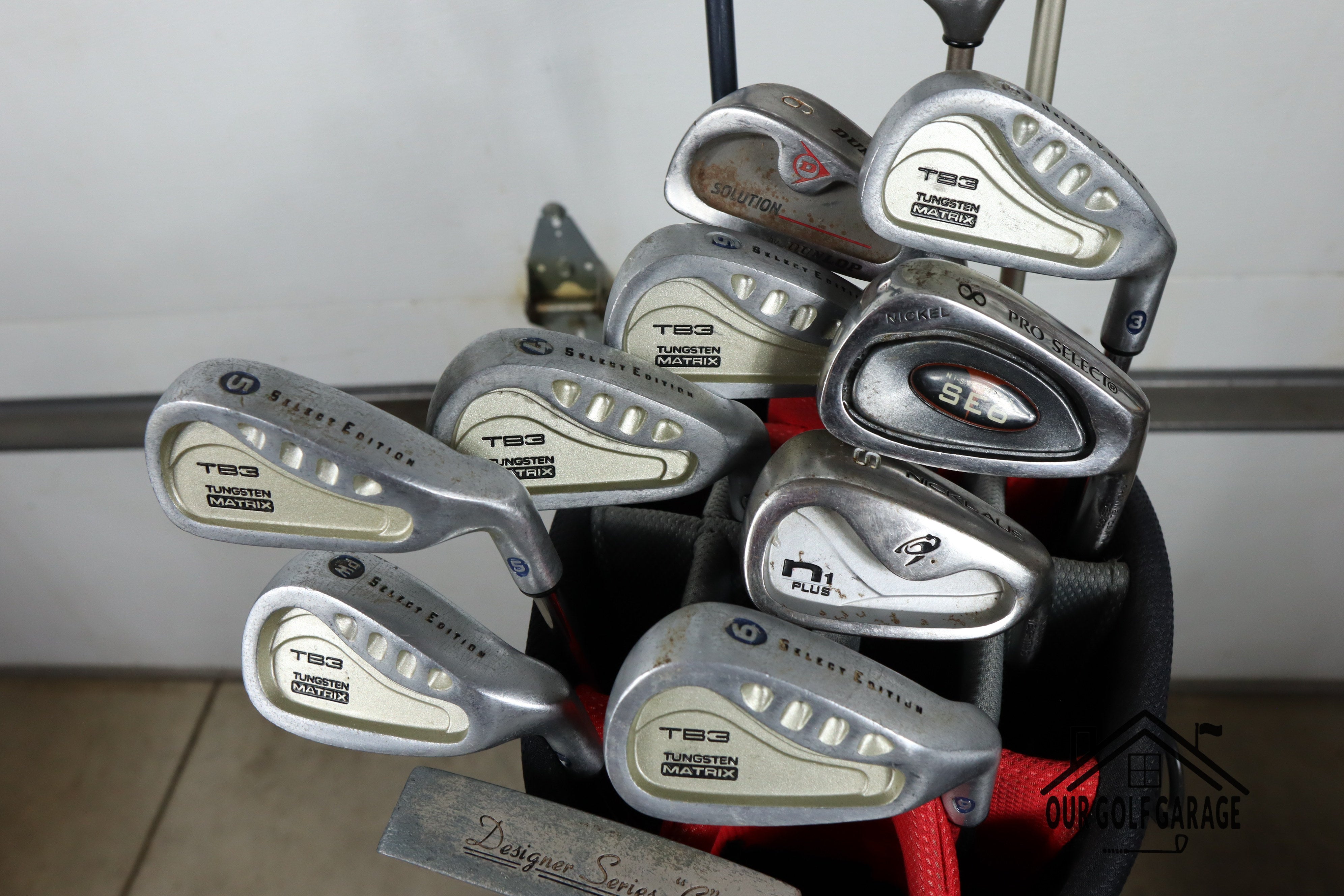 Ladies Callaway X Offbrand TB3 Full Set (Driver, 3W, 9W, 3i, 5-P, S, Putter)