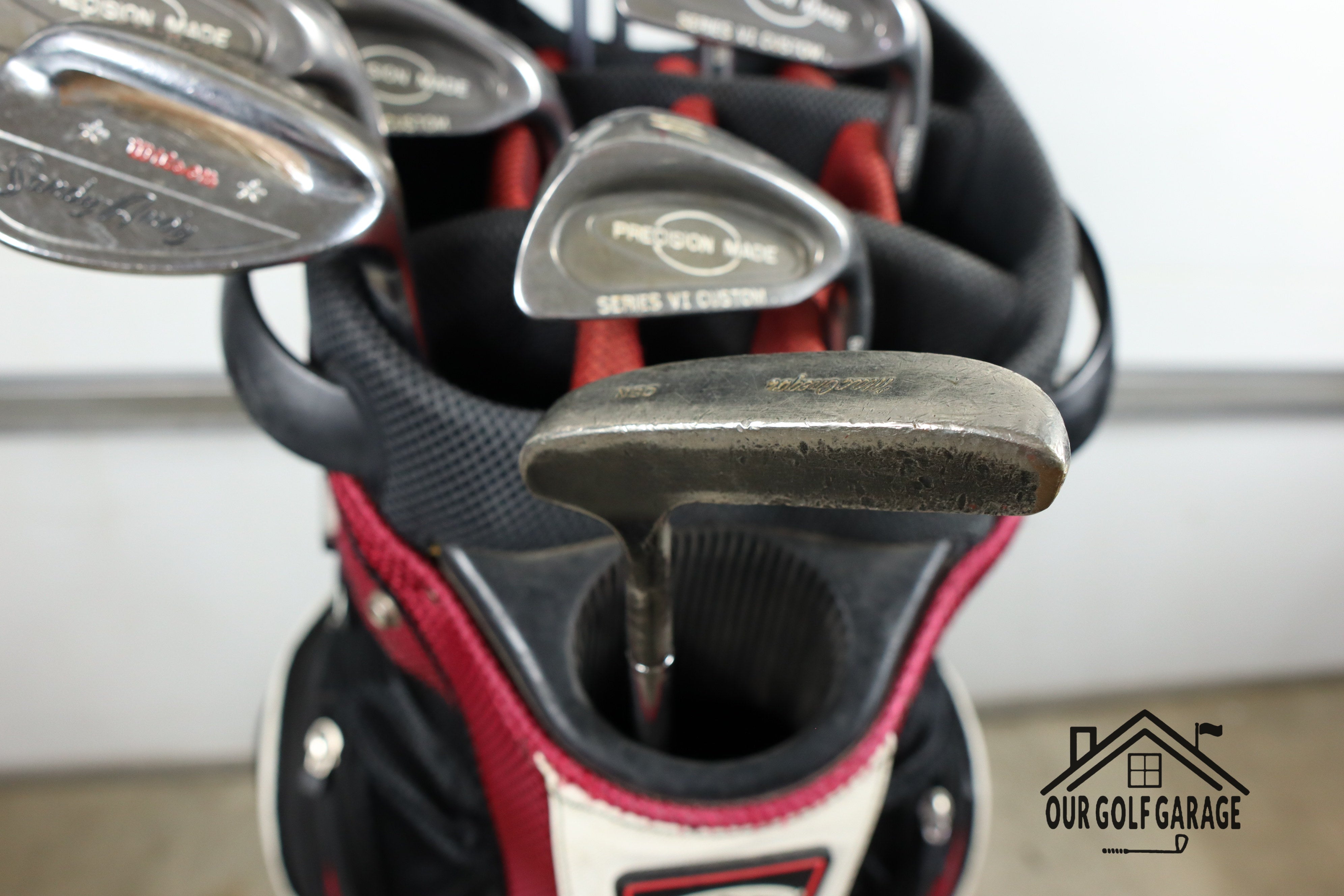 Ladies TaylorMade R5 X Offbrand Irons Full Set (12° Driver, 3W, 4Hy, 6HY, 4-W, S, Putter)