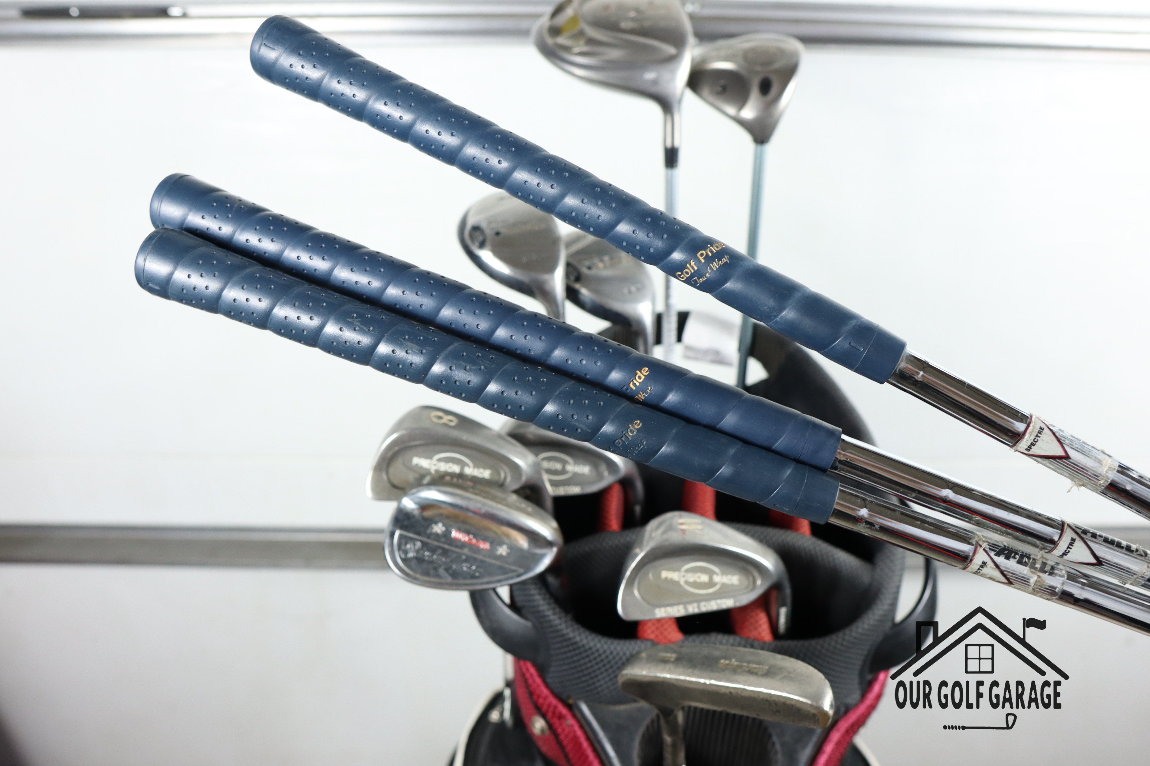 Ladies TaylorMade R5 X Offbrand Irons Full Set (12° Driver, 3W, 4Hy, 6HY, 4-W, S, Putter)