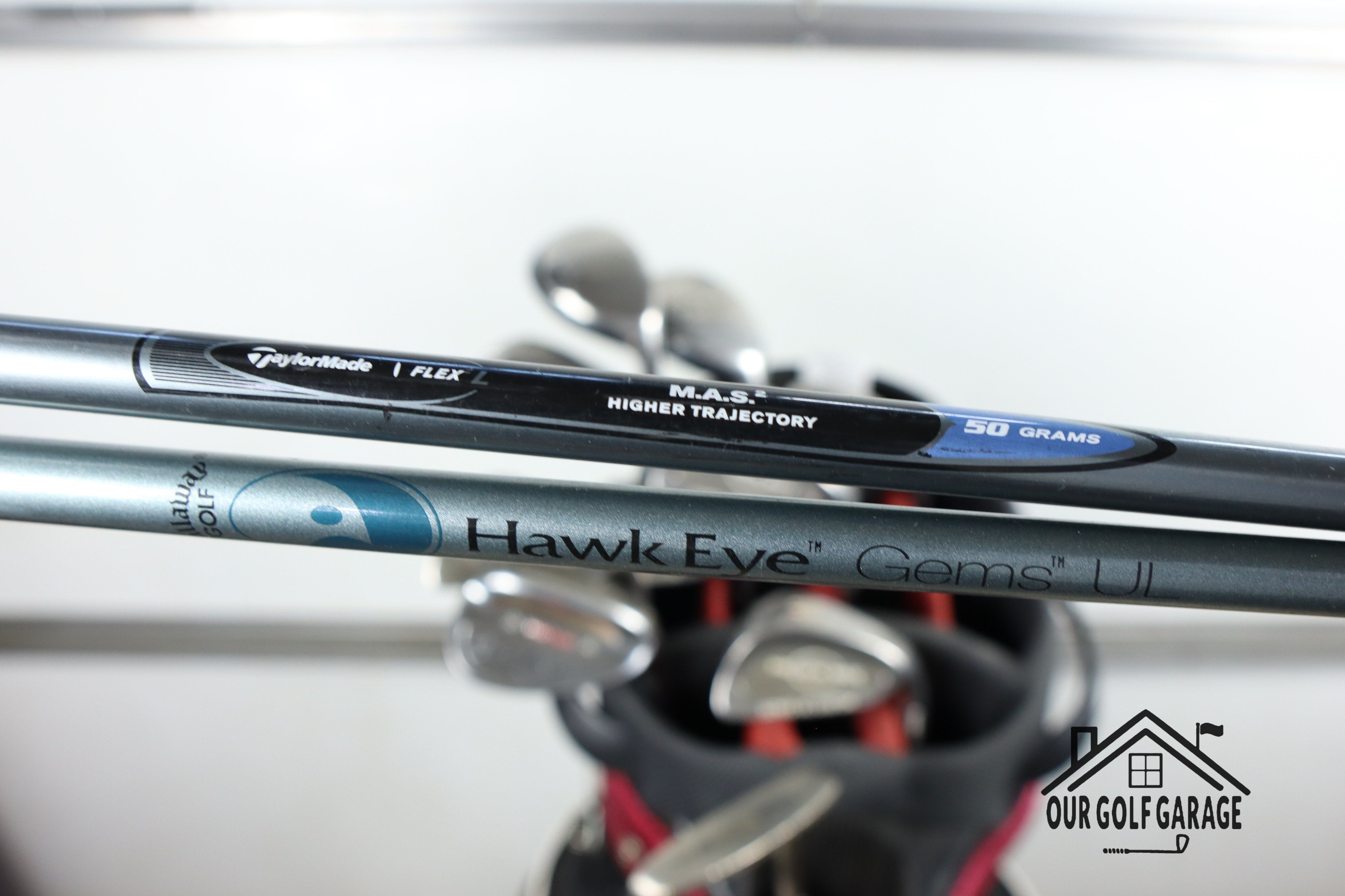 Ladies TaylorMade R5 X Offbrand Irons Full Set (12° Driver, 3W, 4Hy, 6HY, 4-W, S, Putter)