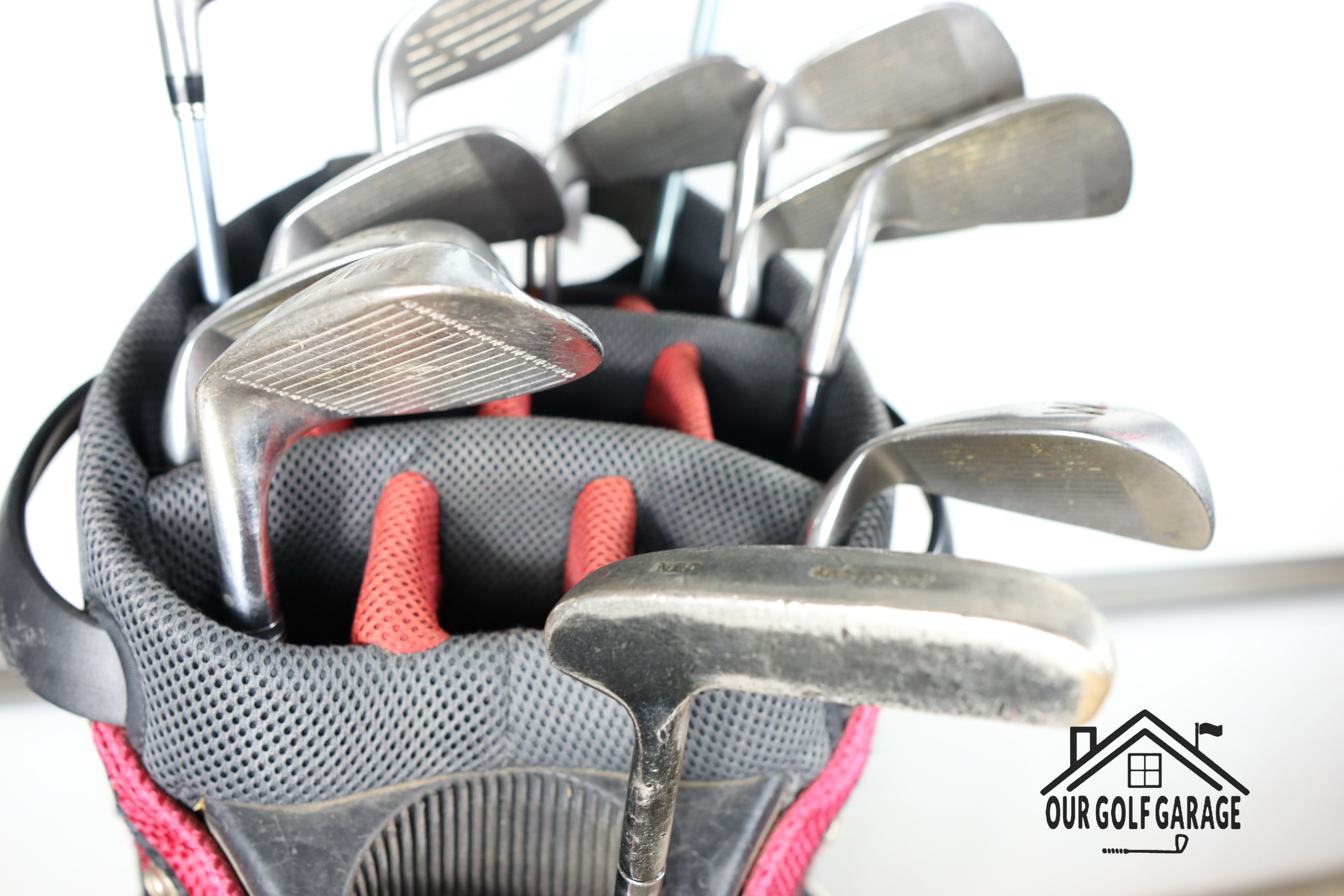 Ladies TaylorMade R5 X Offbrand Irons Full Set (12° Driver, 3W, 4Hy, 6HY, 4-W, S, Putter)