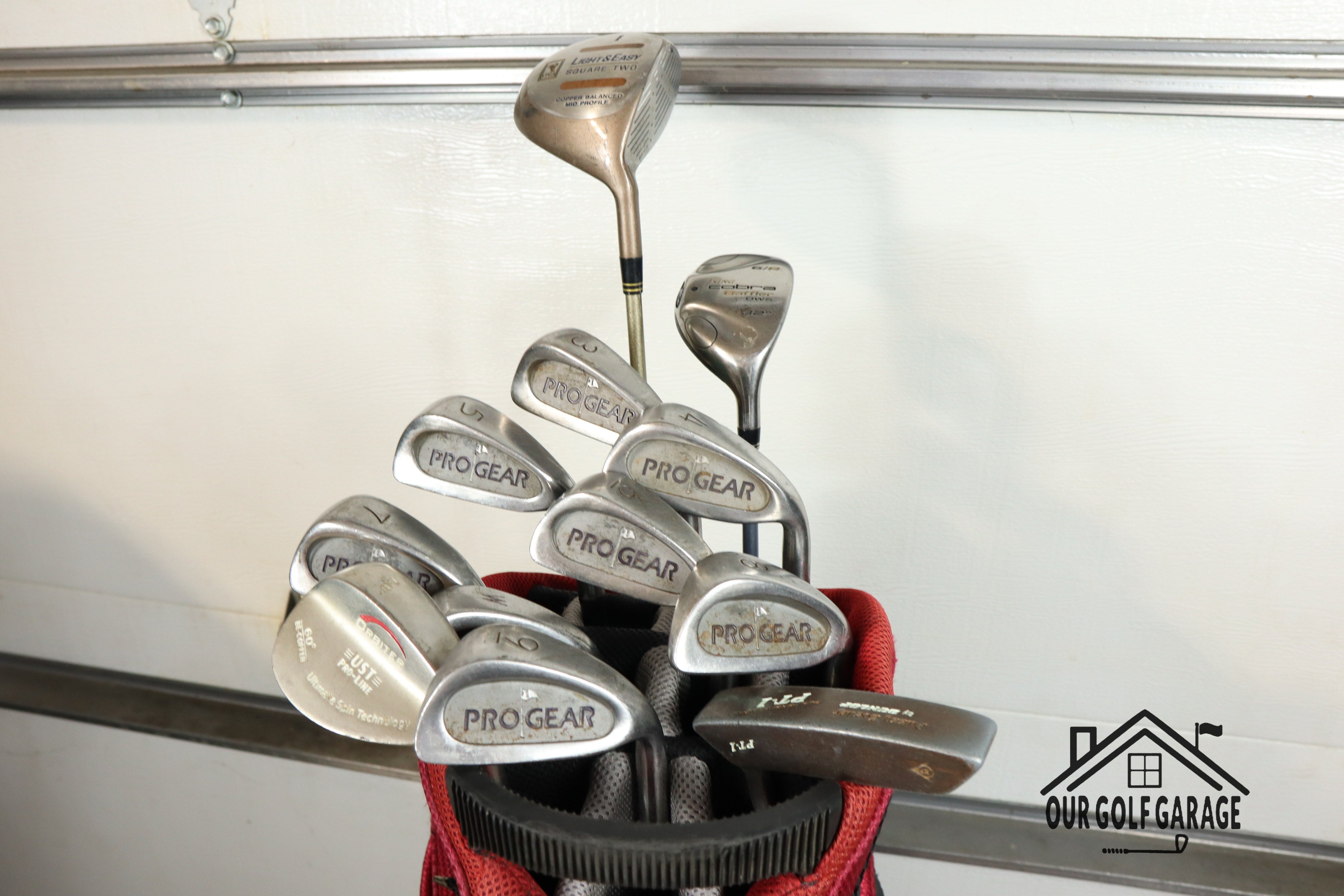 cobra gear Ladies Pro Gear x Cobra Full Set (Driver, 6HY, 3-W, 60°, Putter)