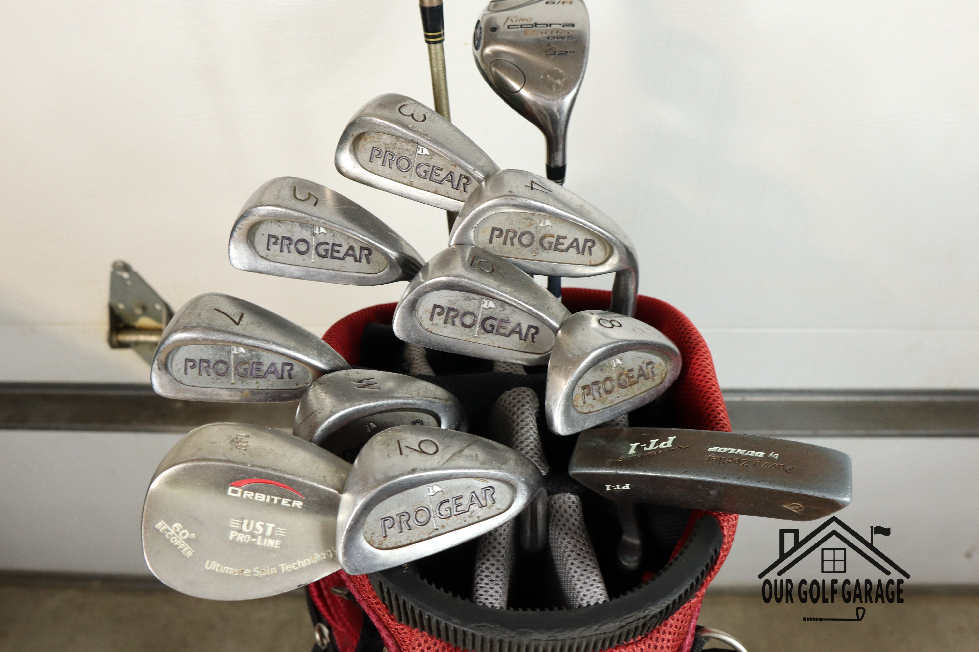 Ladies Pro Gear x Cobra Full Set (Driver, 6HY, 3-W, 60°, Putter)