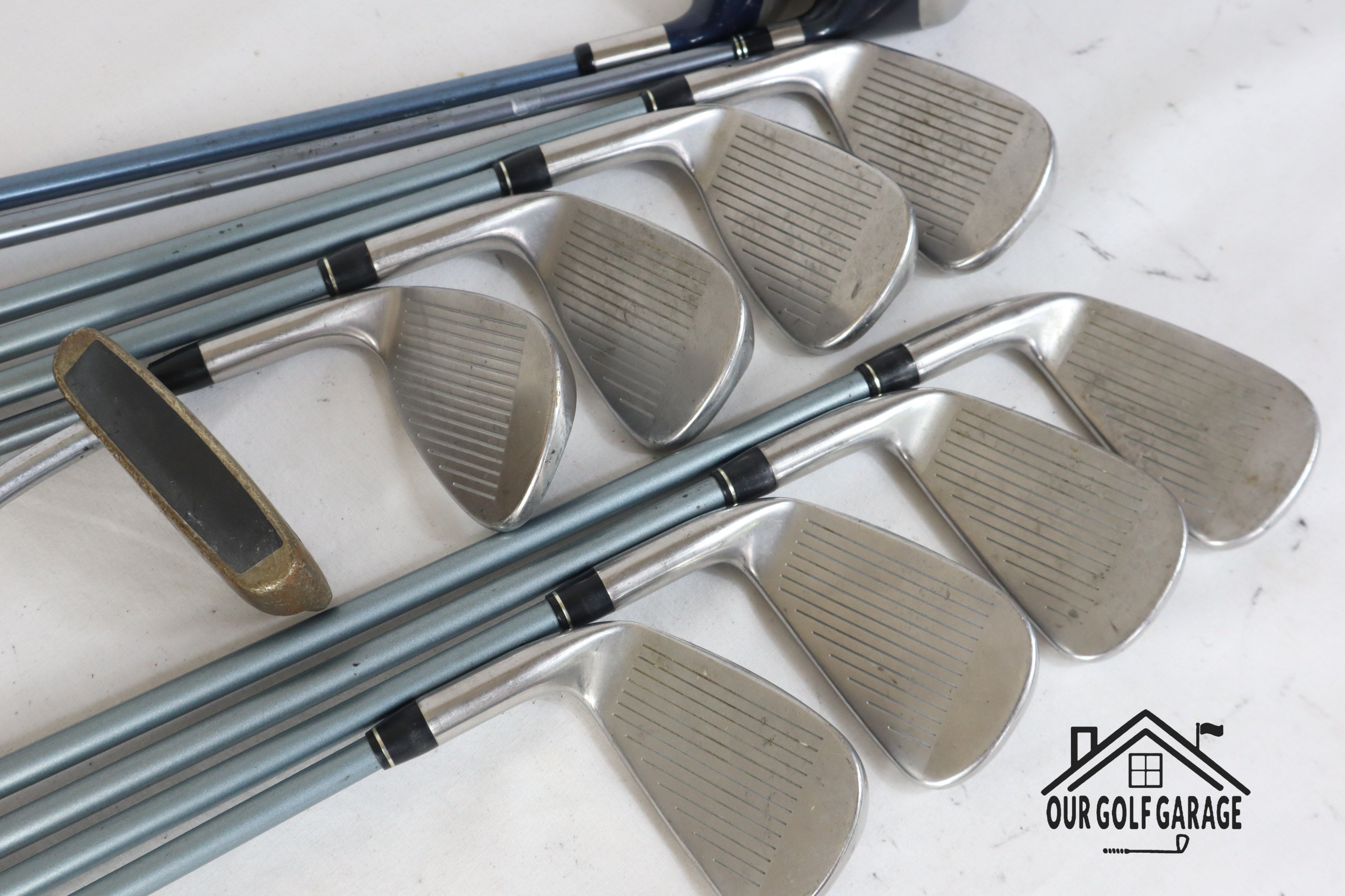 Ladies TaylorMade 360 X Cobra King Full Set (Driver, 7W, 4-P, S, Putter)