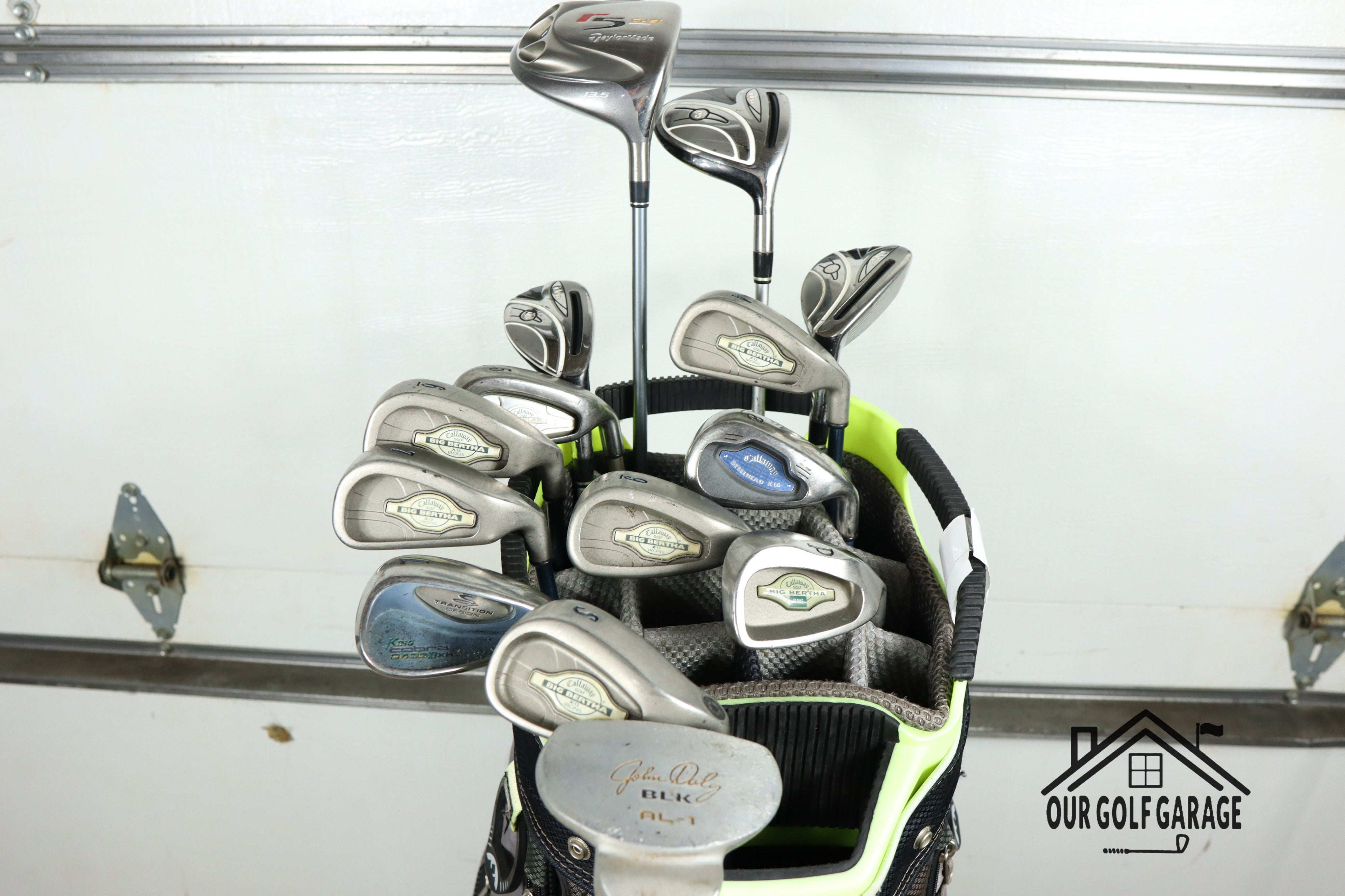 Ladies TaylorMade X Callaway X12 Full Set (Driver, 3W, 5H, 6H, 4-P, S, Putter)