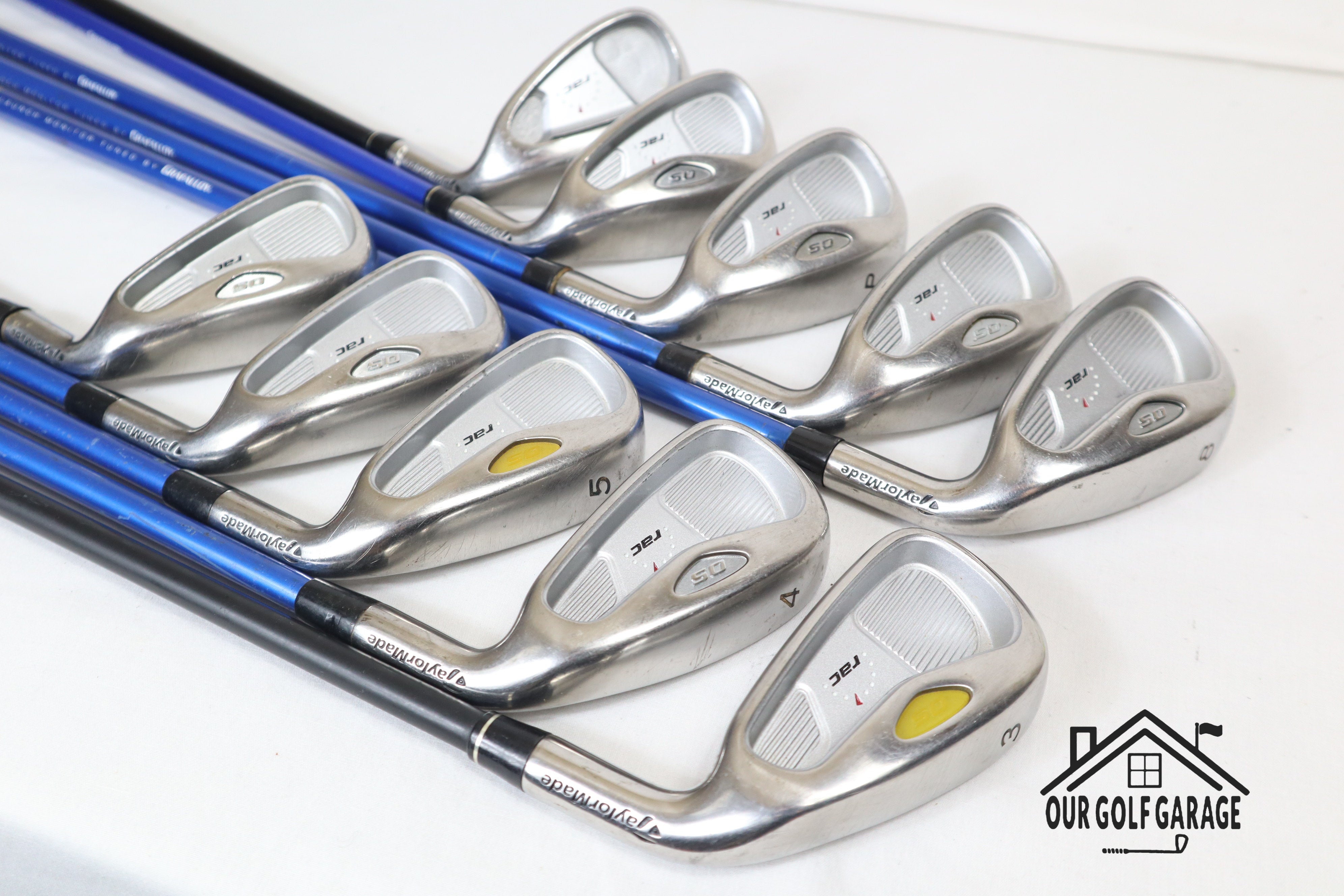 TaylorMade newest Rac irons 3-9pw