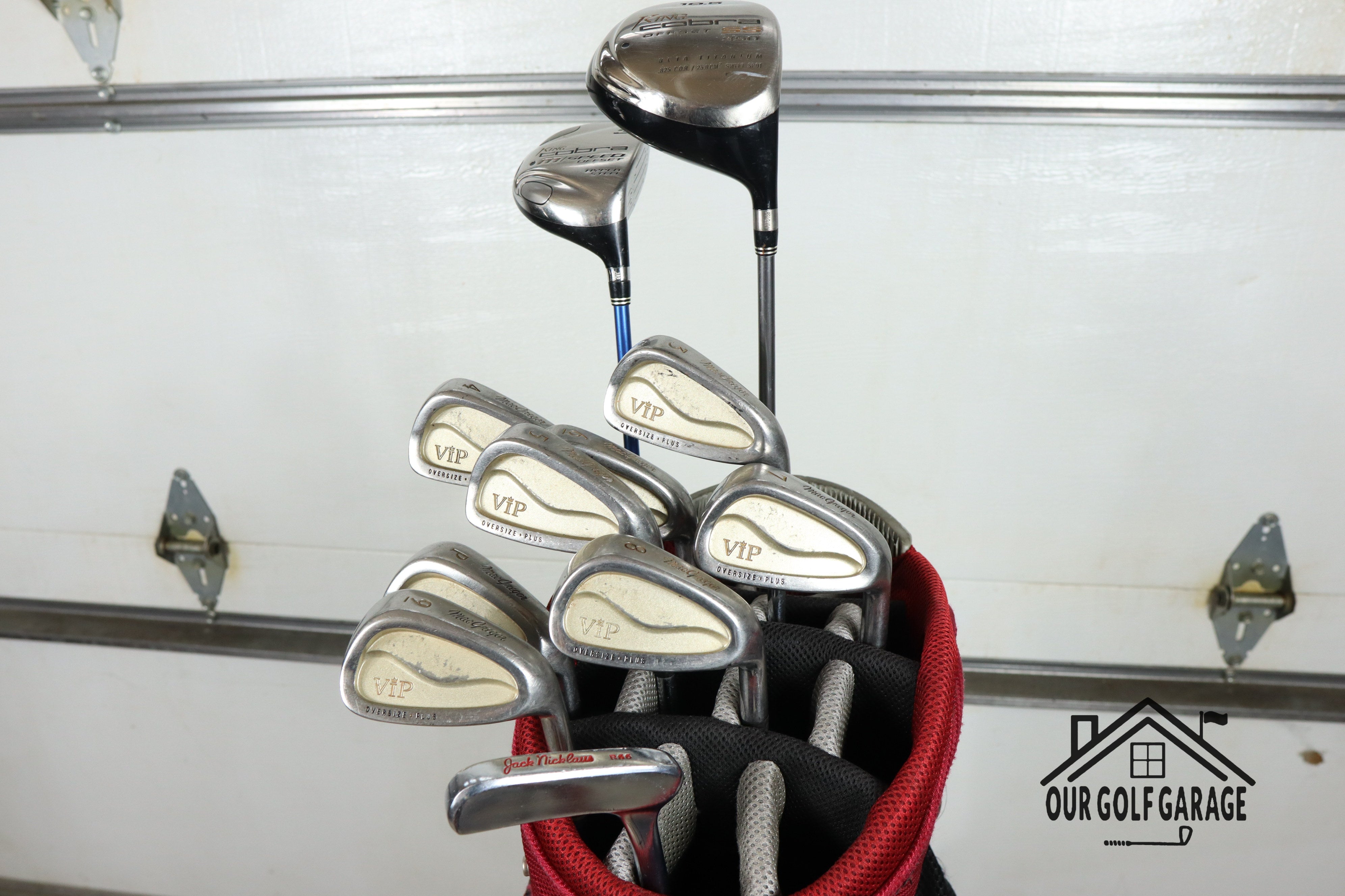 Cobra King x Mac Gregor Full Set (Driver, 3W, 3-P, Putter)