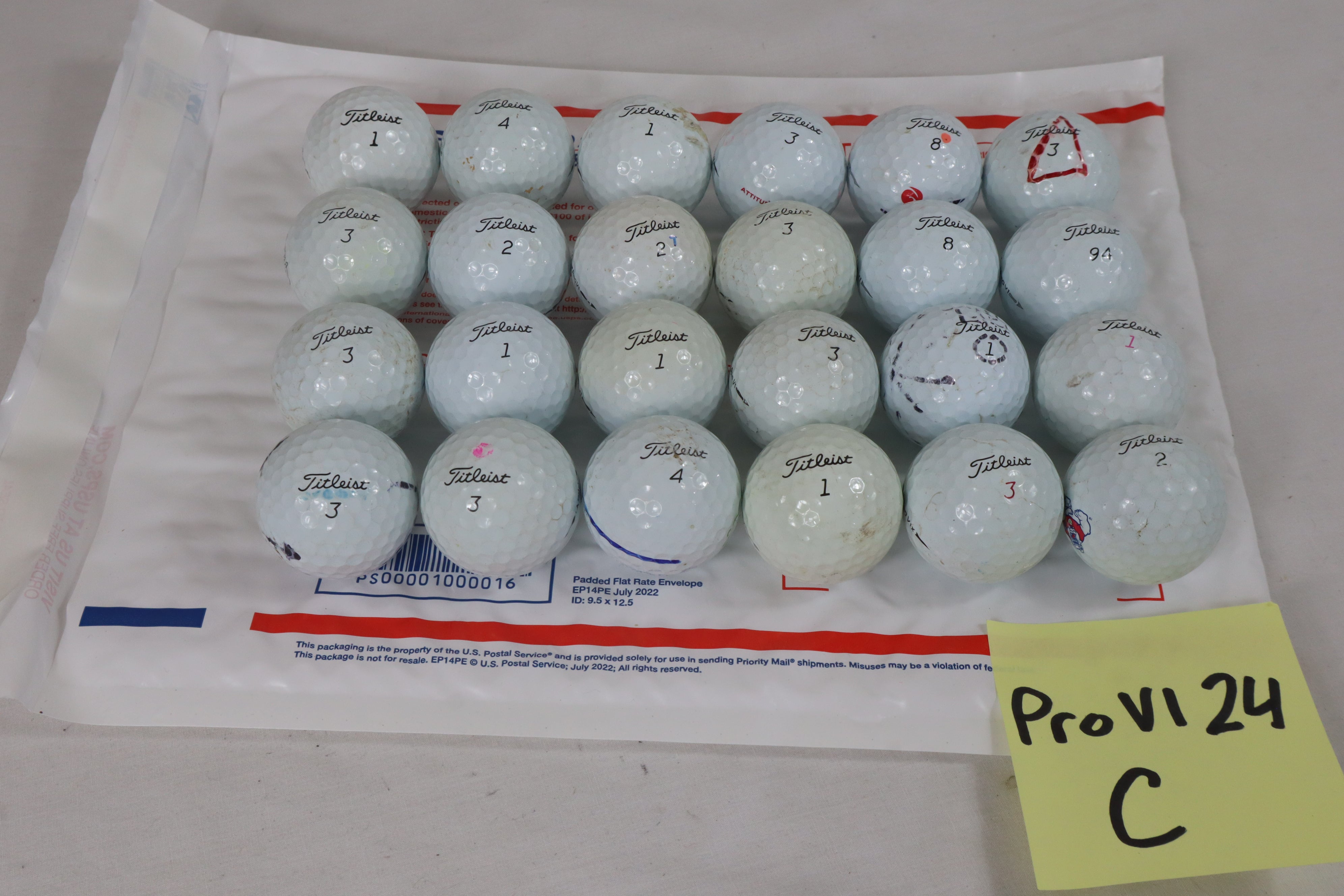 Titleist Pro V1 & V1X Grade C (24 Count)