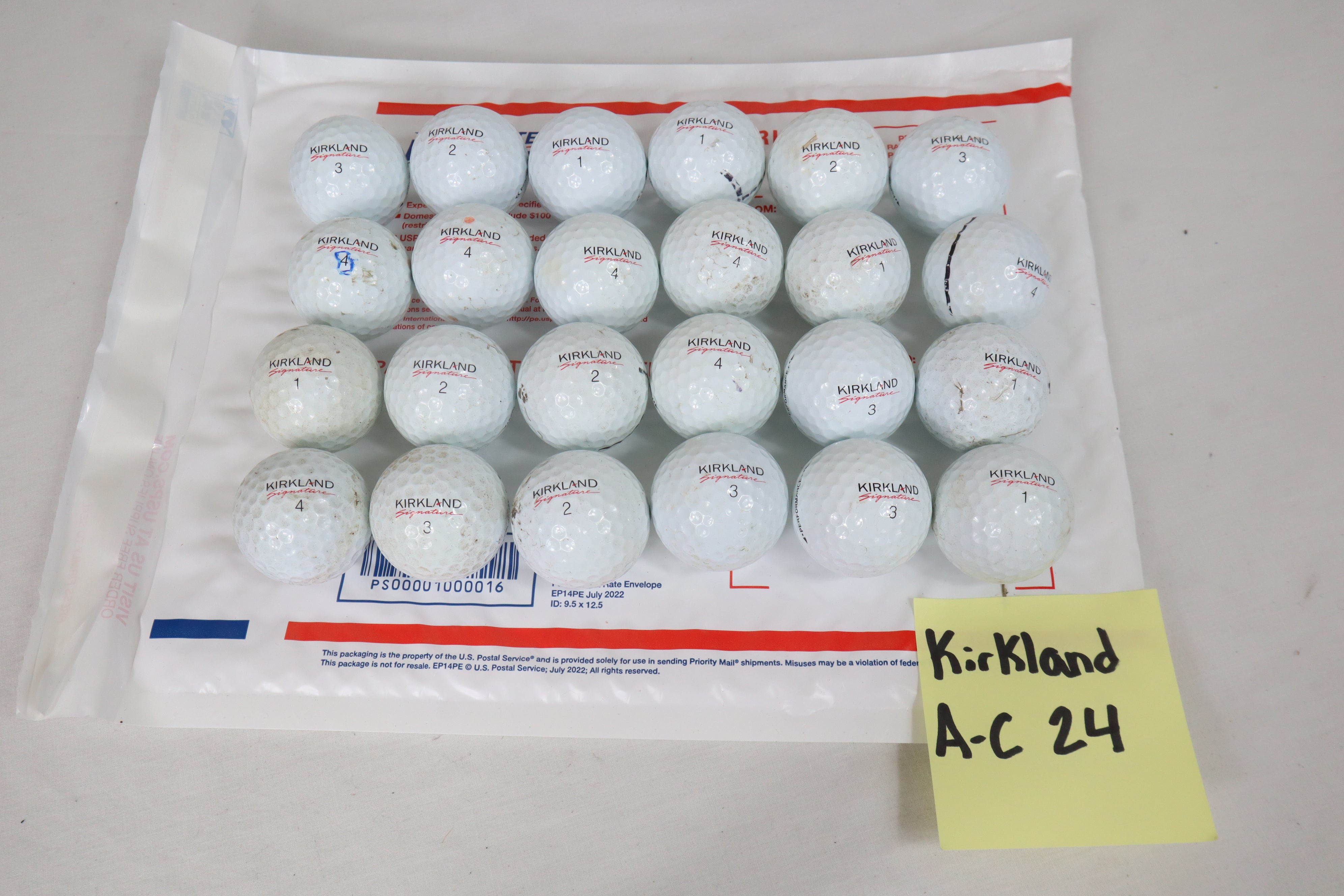 Kirkland Golf Balls Grade A-C (24 Count)