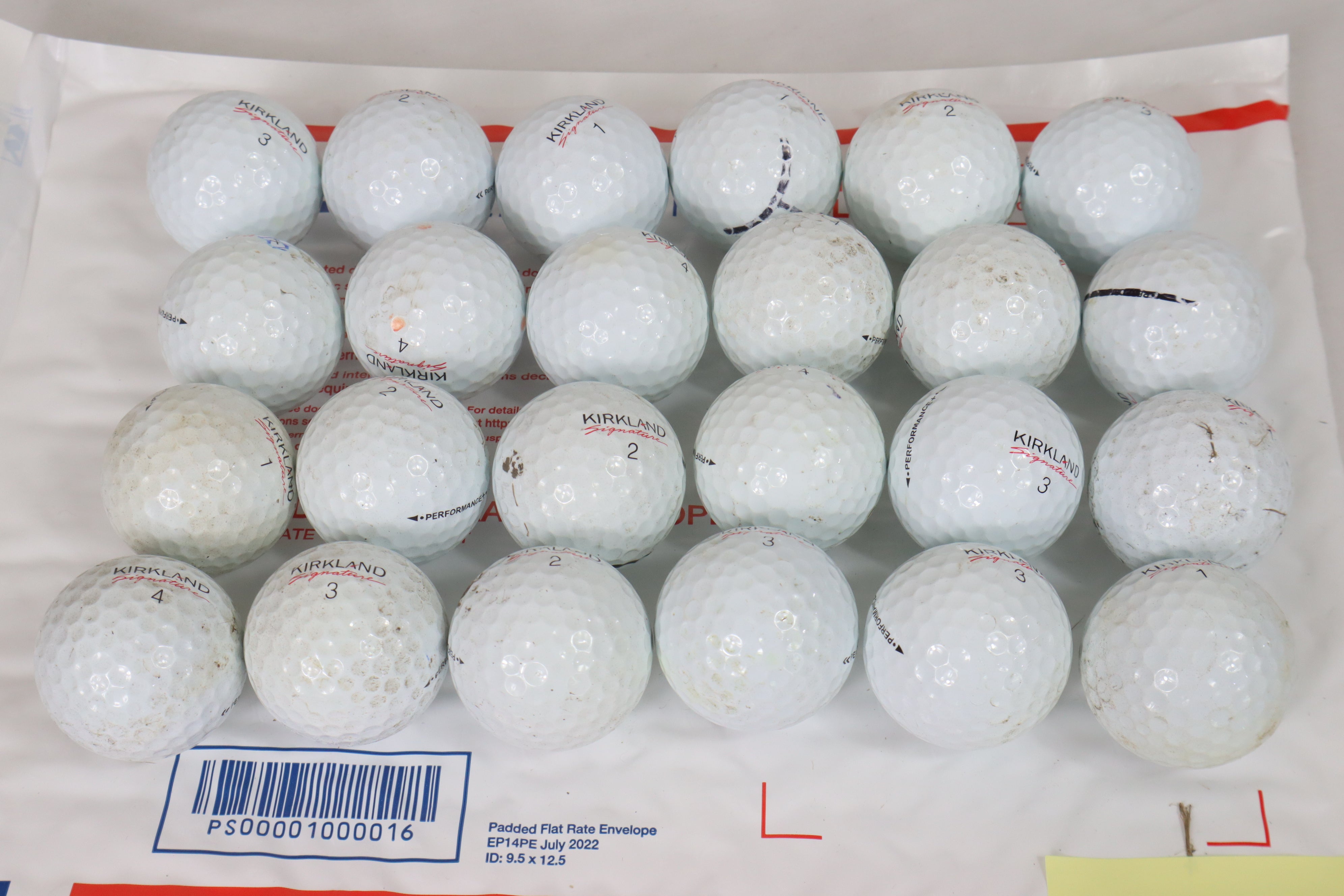 Kirkland Golf Balls Grade A-C (24 Count)