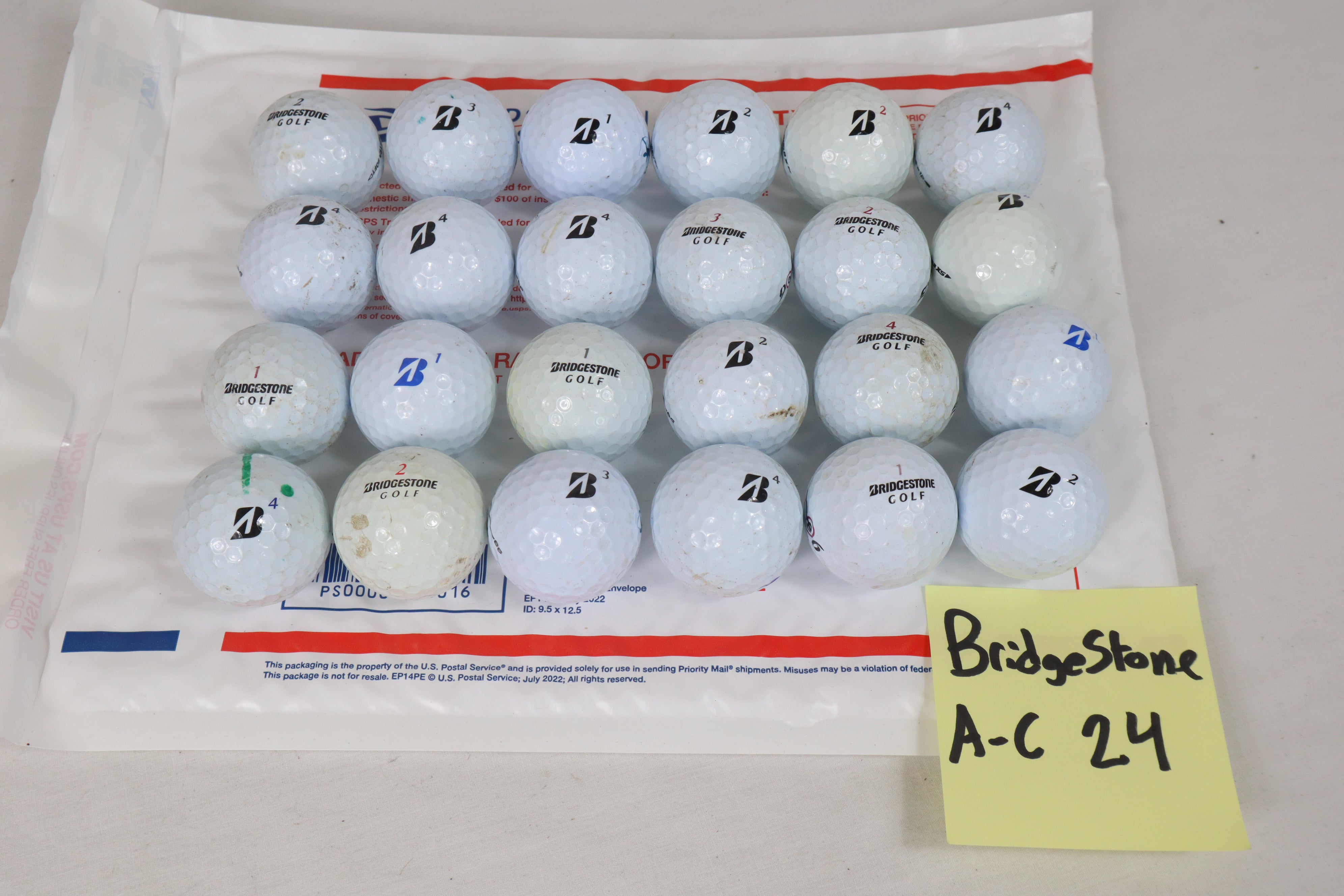 Bridgestone Golf Balls Grade A-C (24 Count)