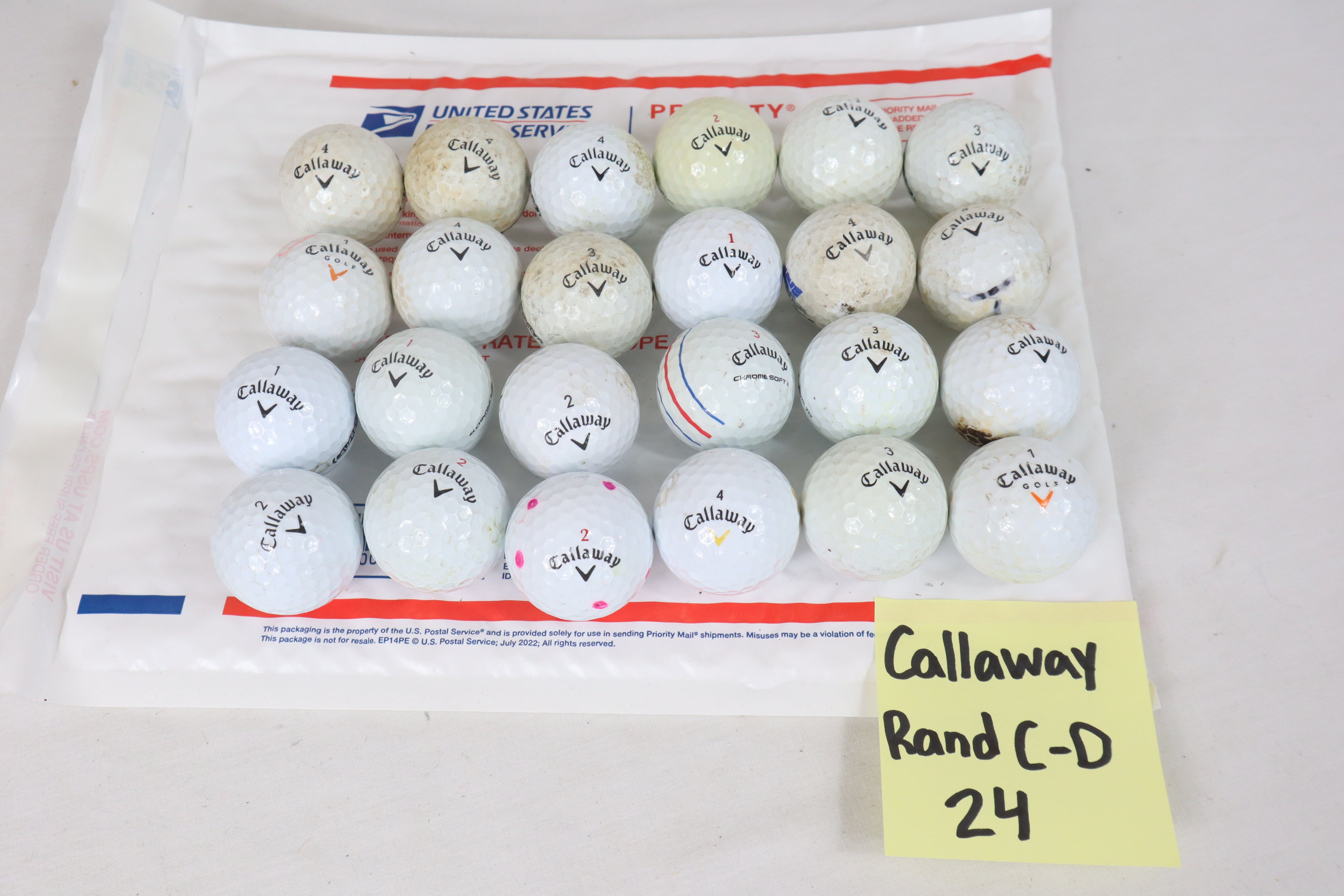 Callaway Assorted Golf Balls Grade C-D (24 Count)