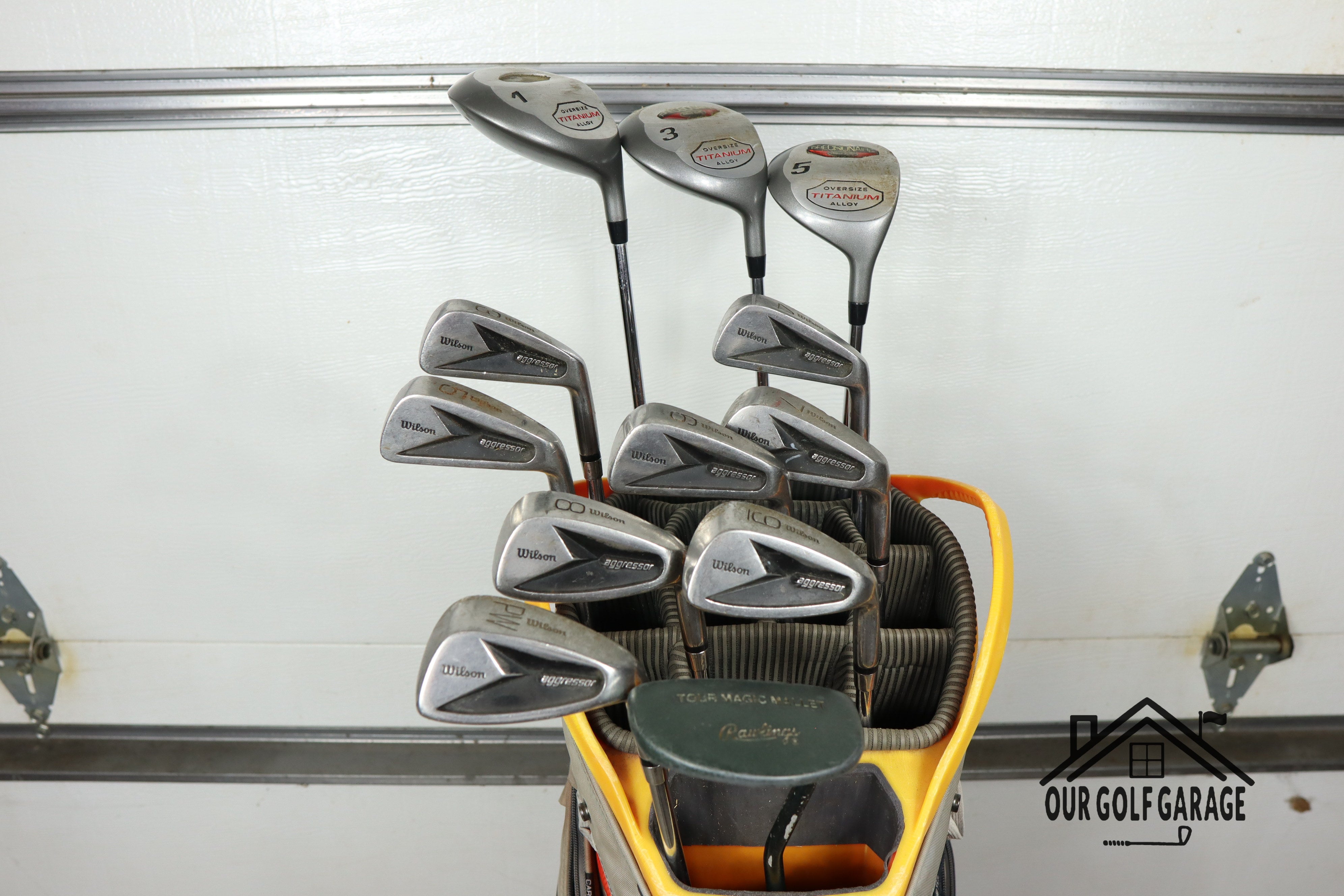 Wilson x Offbrand Full Set (Driver, 3W, 5W, 3-P, Putter)