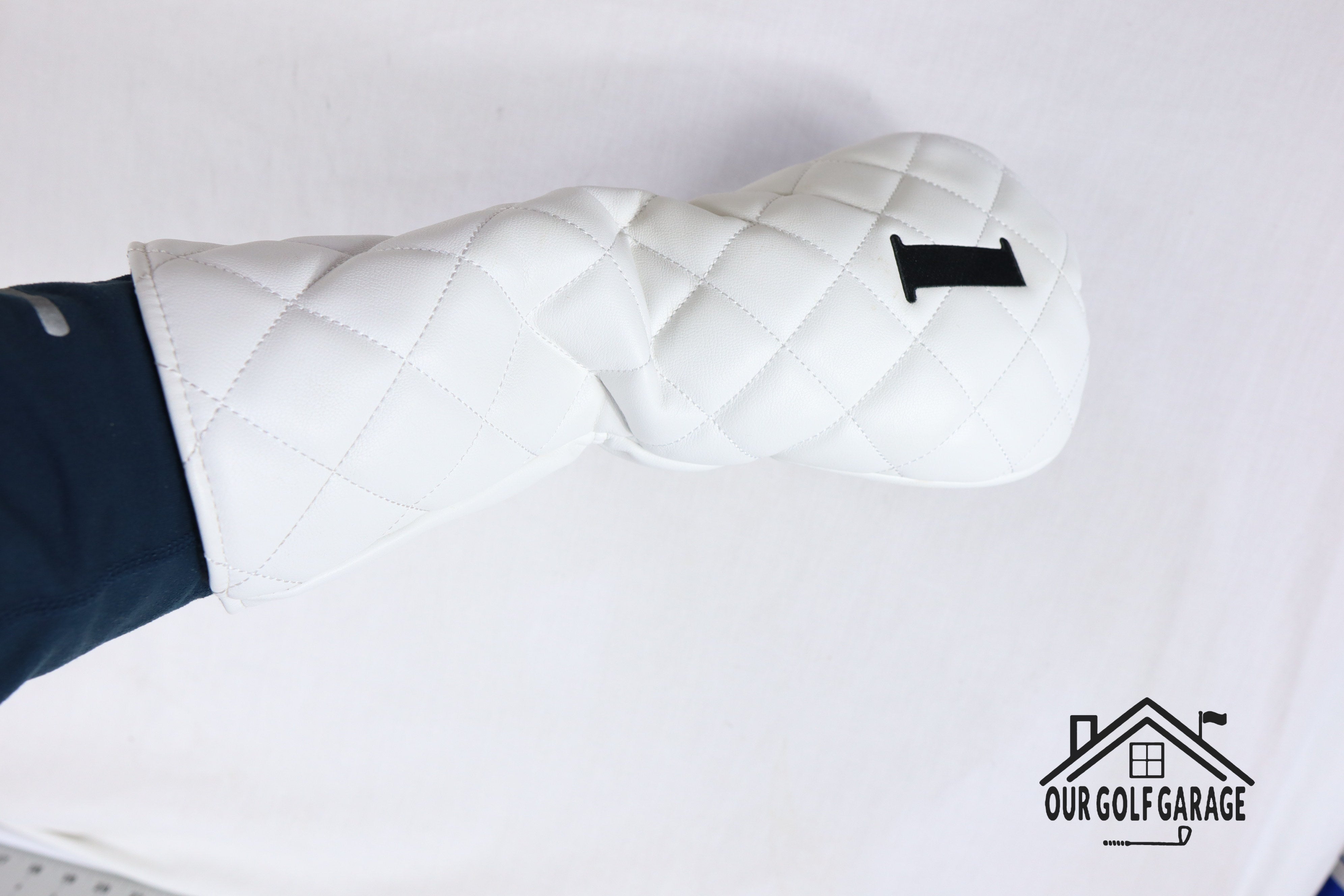 All White Driver Headcover