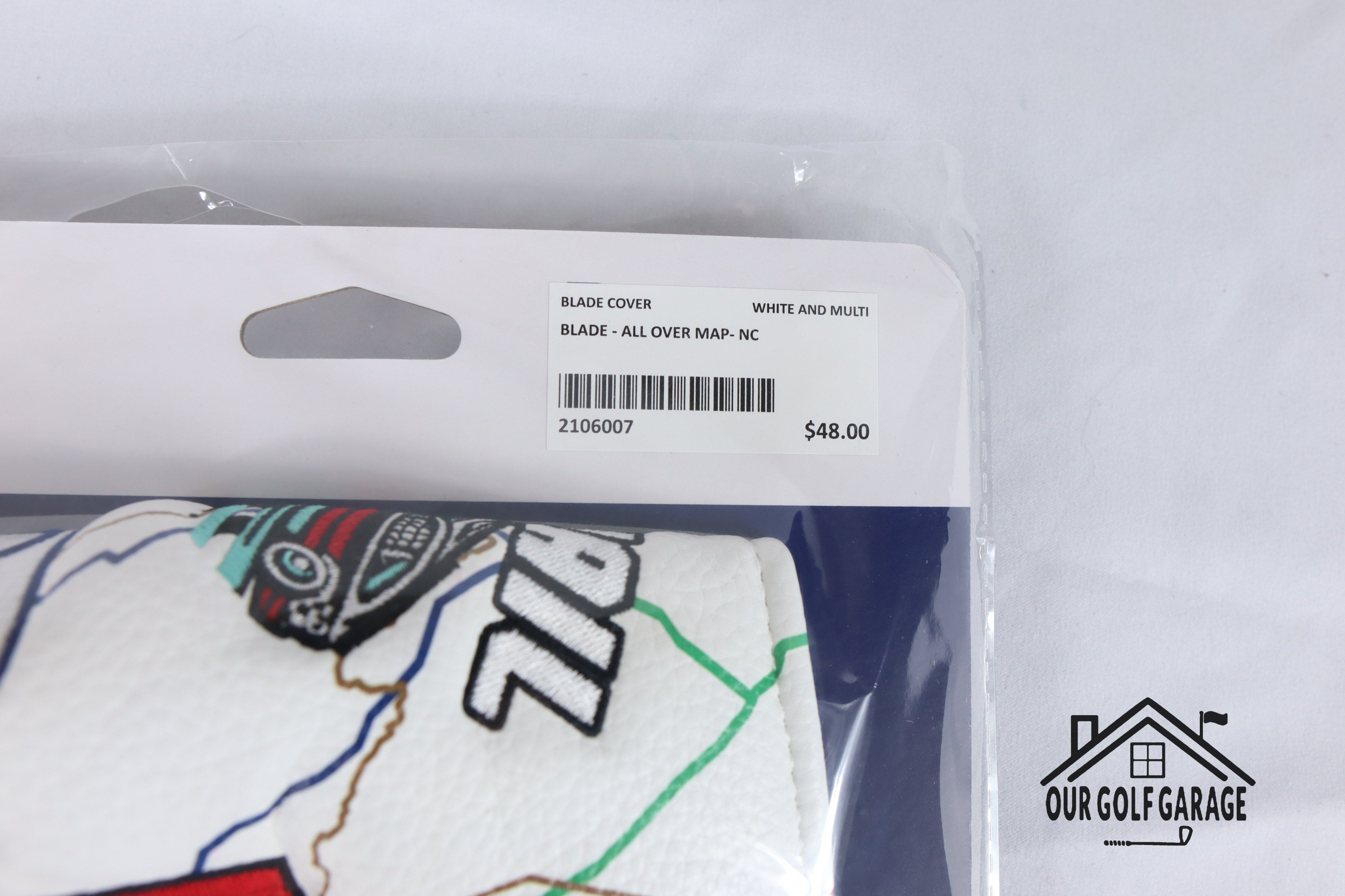 New Qual Hallow 2025 "All Over The Map" Blade Magnetic Putter Headcover