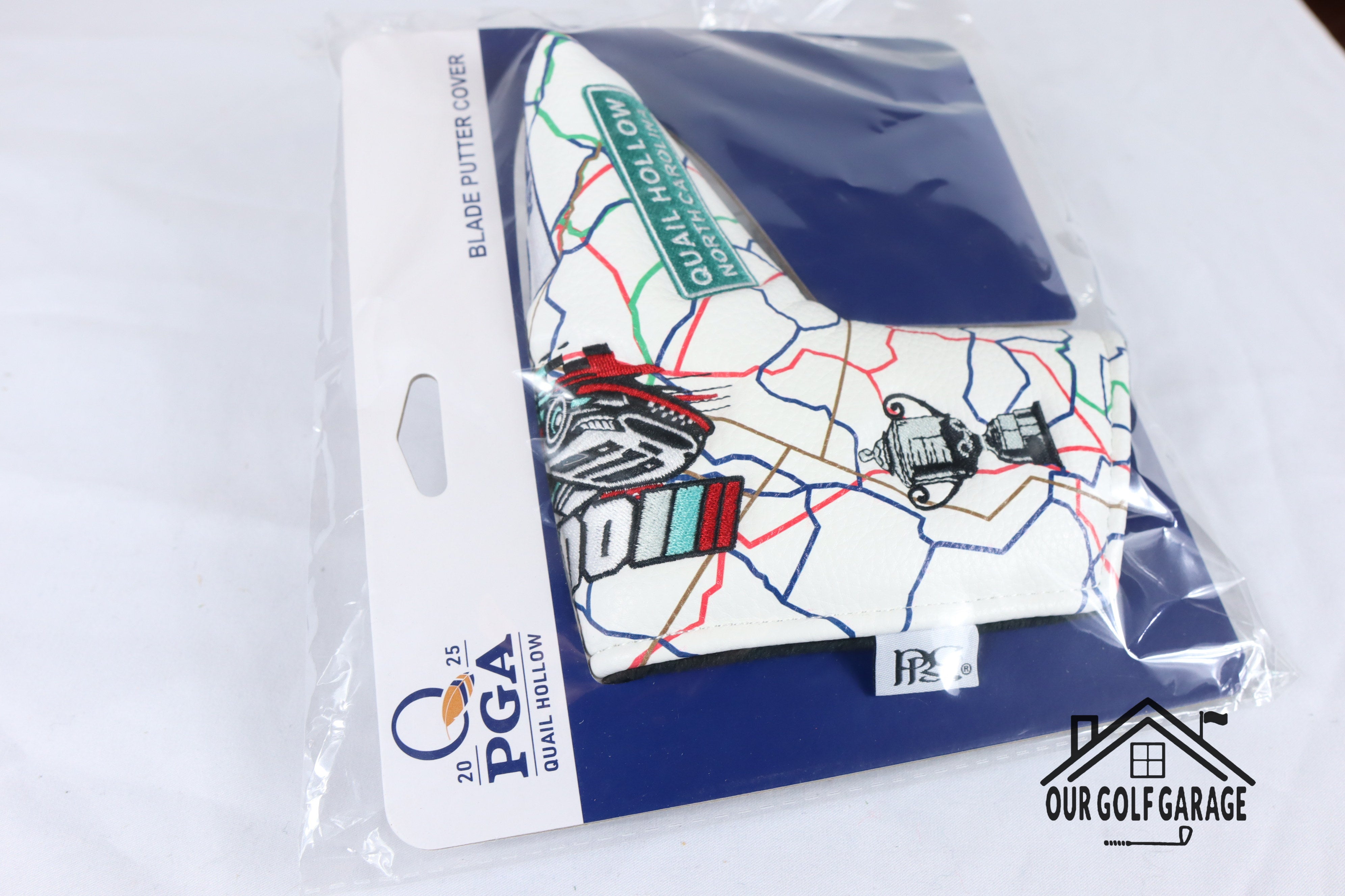 New Qual Hallow 2025 "All Over The Map" Blade Magnetic Putter Headcover