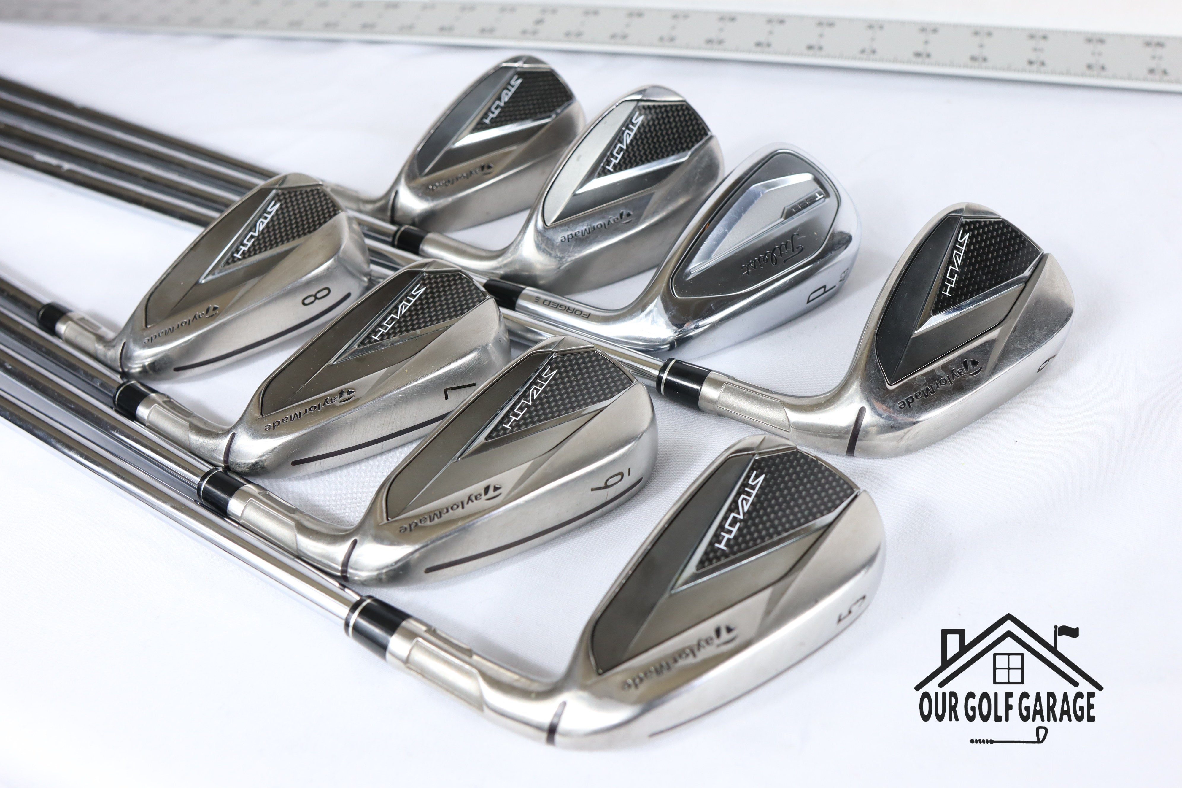 TaylorMade Stealth Iron Set (5-P, A, S) *Titleist T250 P-Wedge*