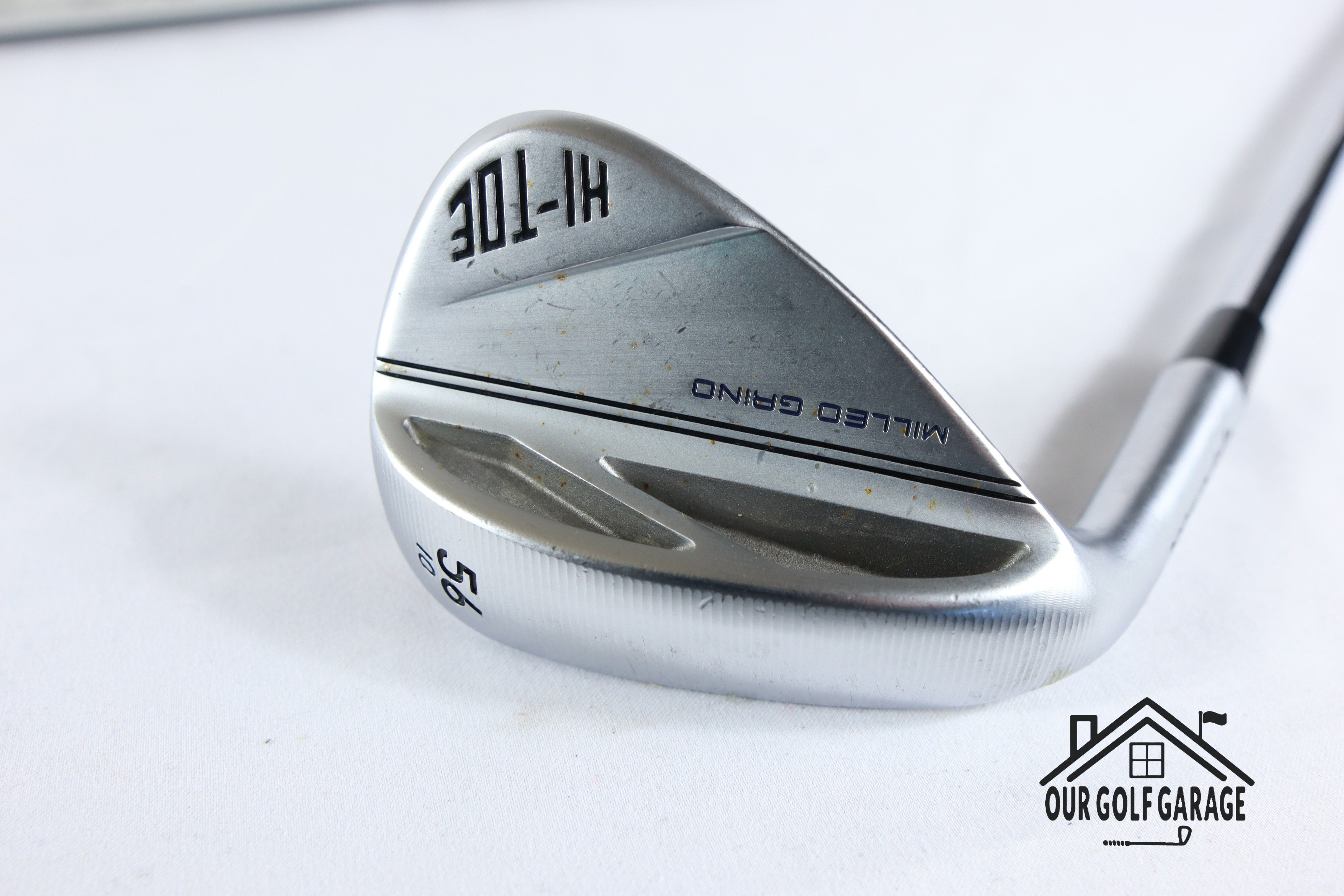 LH TaylorMade Milled Grind HI-TOE 56° Wedge