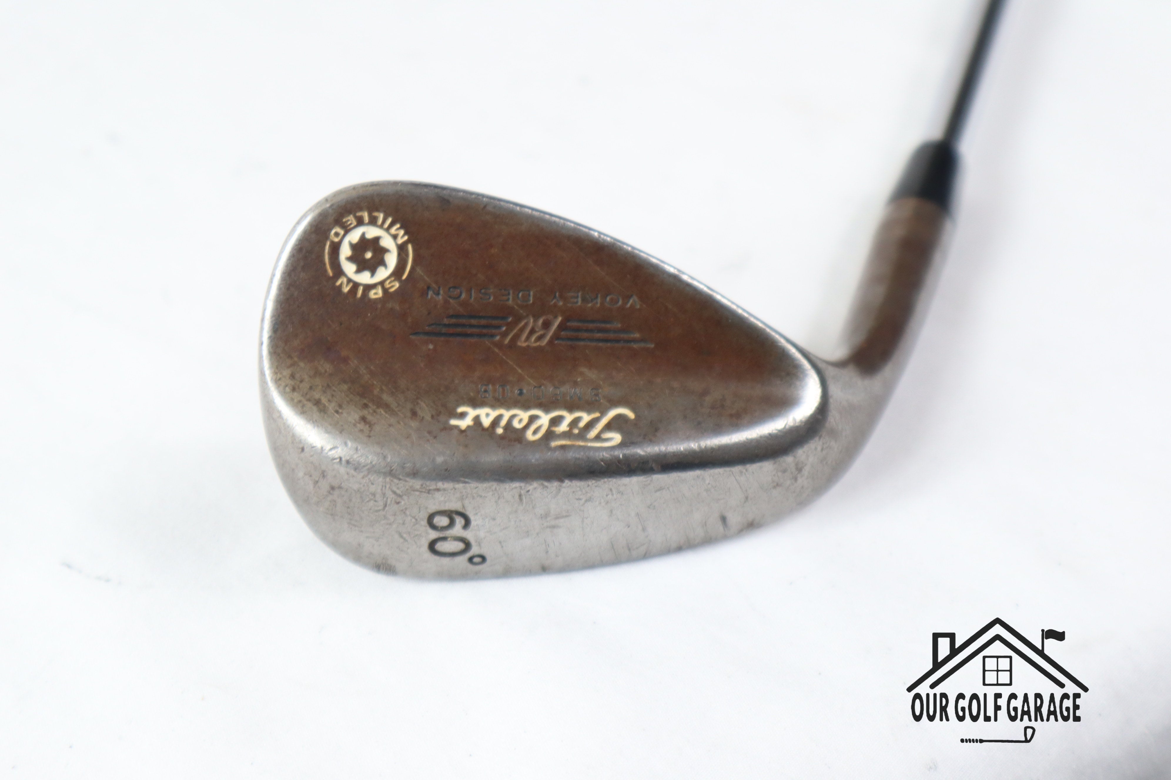 LH Titleist BV Spin Milled 60° Wedge