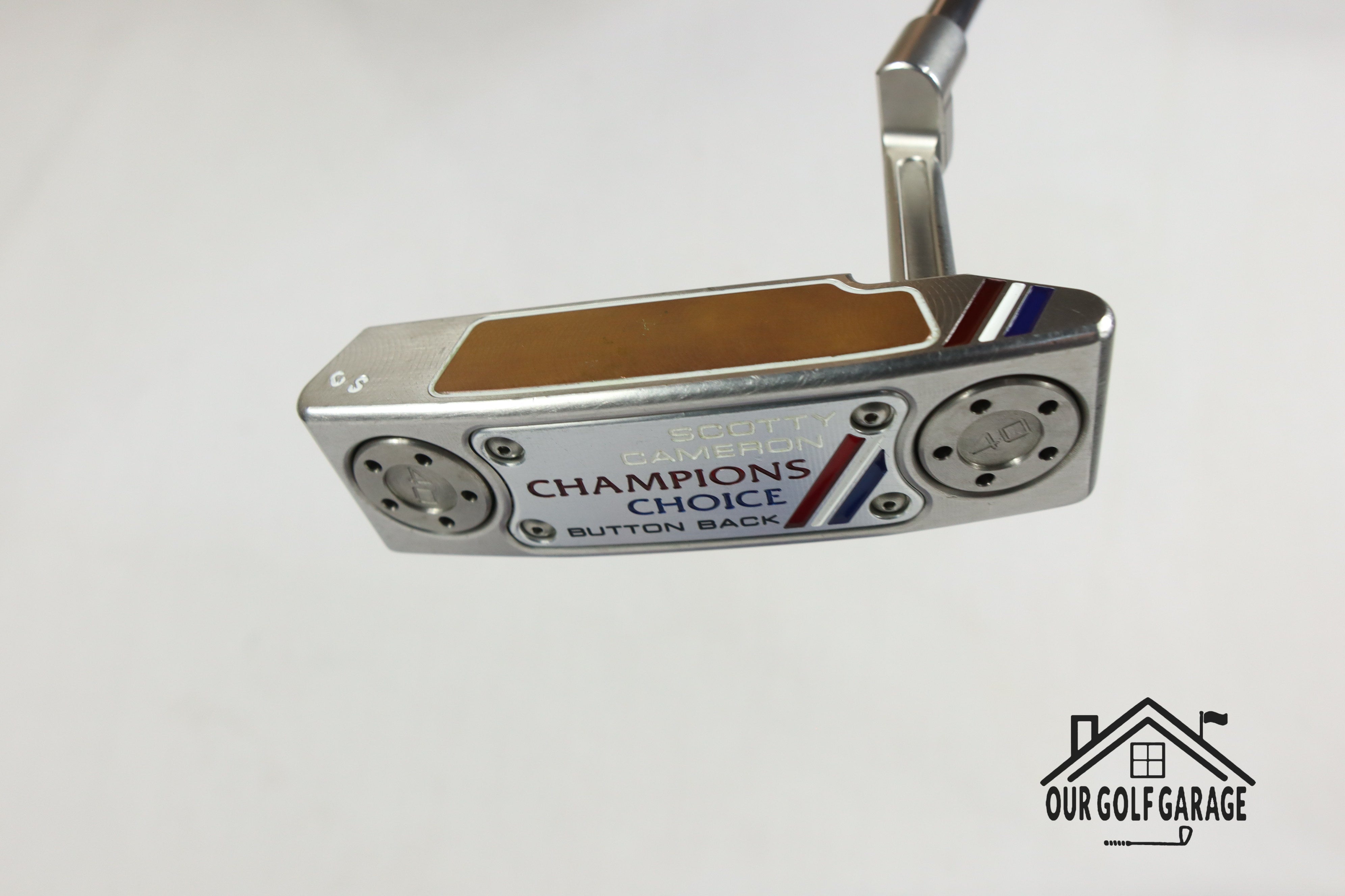 Scotty Cameron Champions Choice Newport 2 Button Back Limited Edition Putter + HC