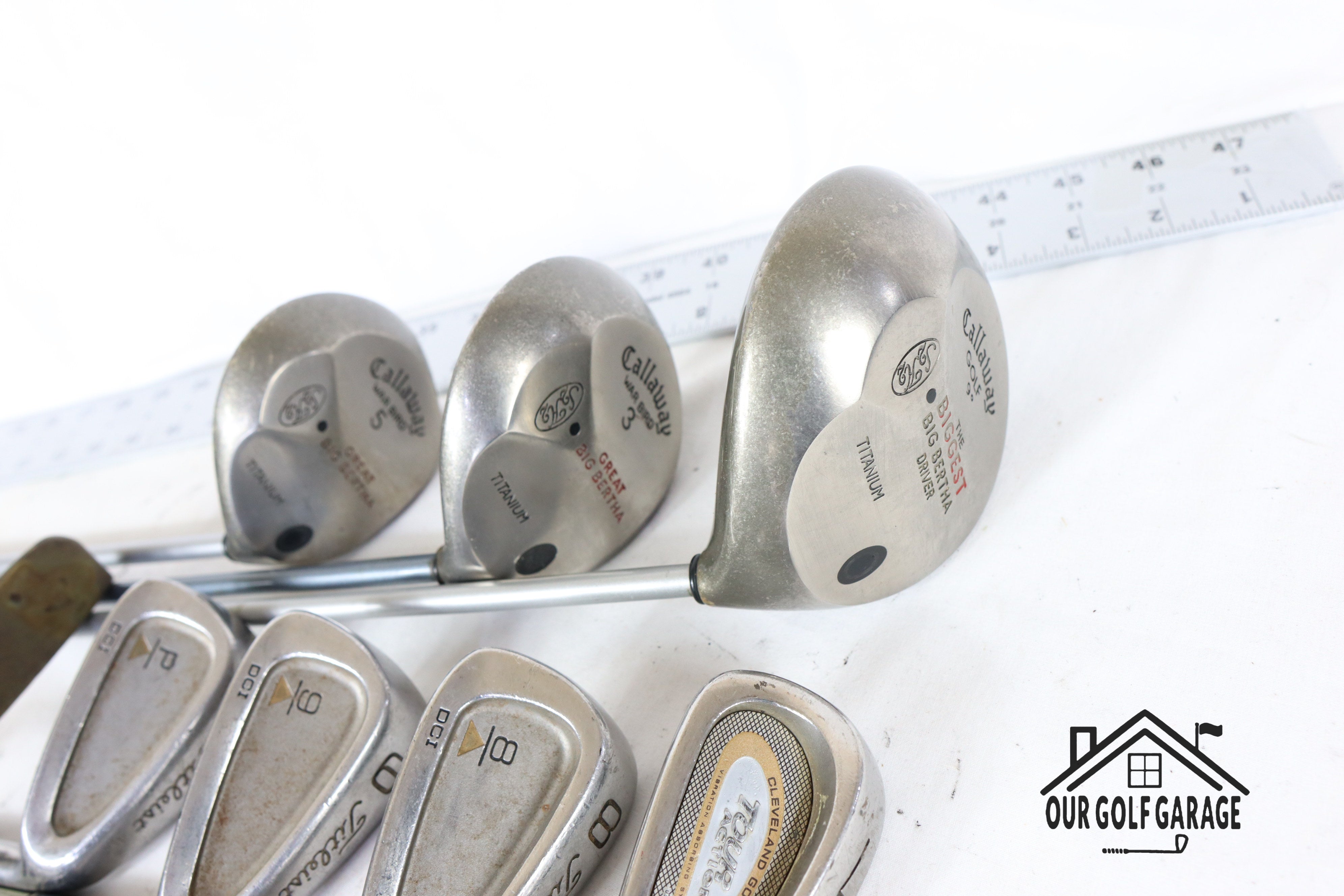 Ladies Titleist DCI x Callaway Big Bertha Full Set (Driver, 3W, 5W, 3-P, Putter)