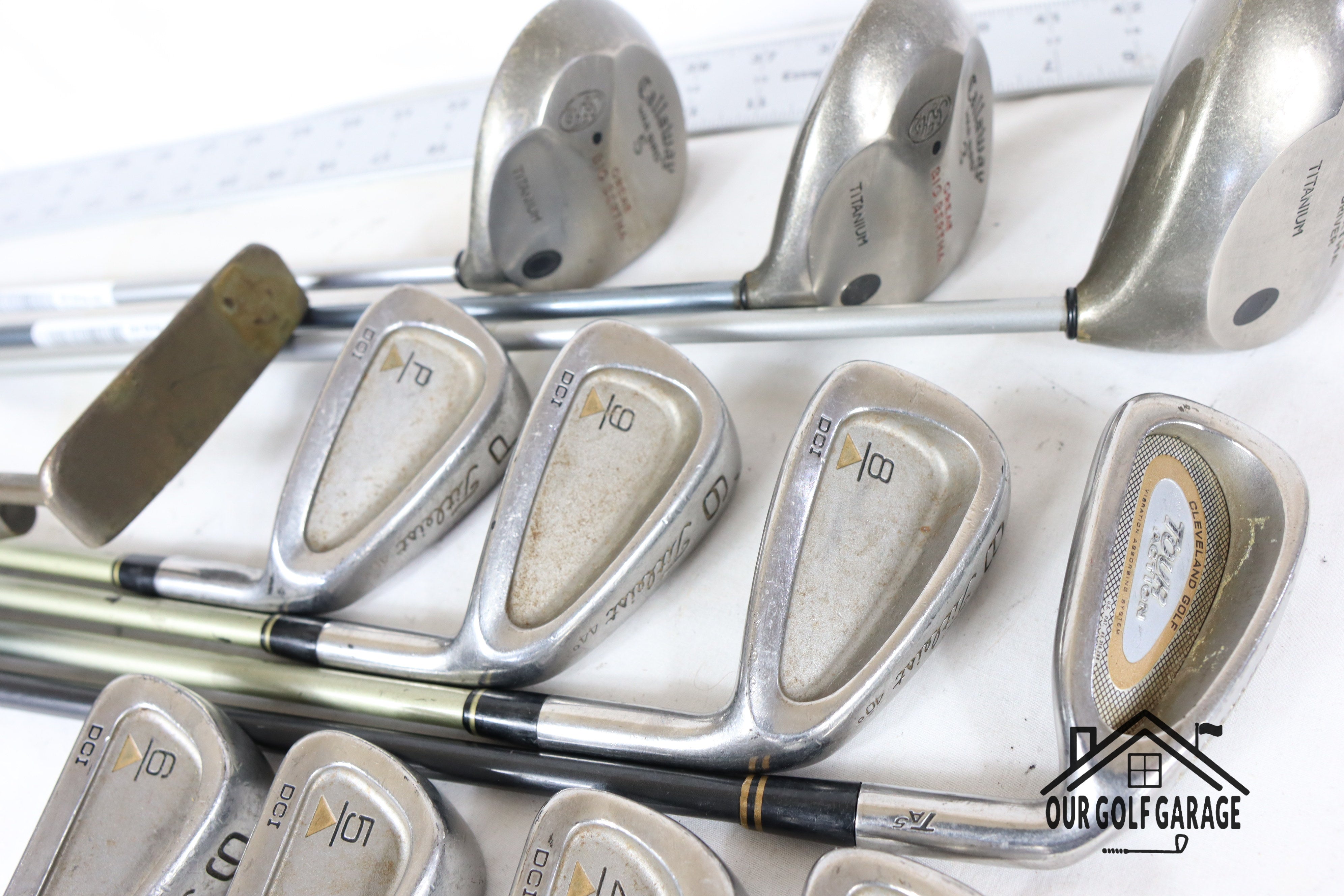 Ladies Titleist DCI x Callaway Big Bertha Full Set (Driver, 3W, 5W, 3-P, Putter)