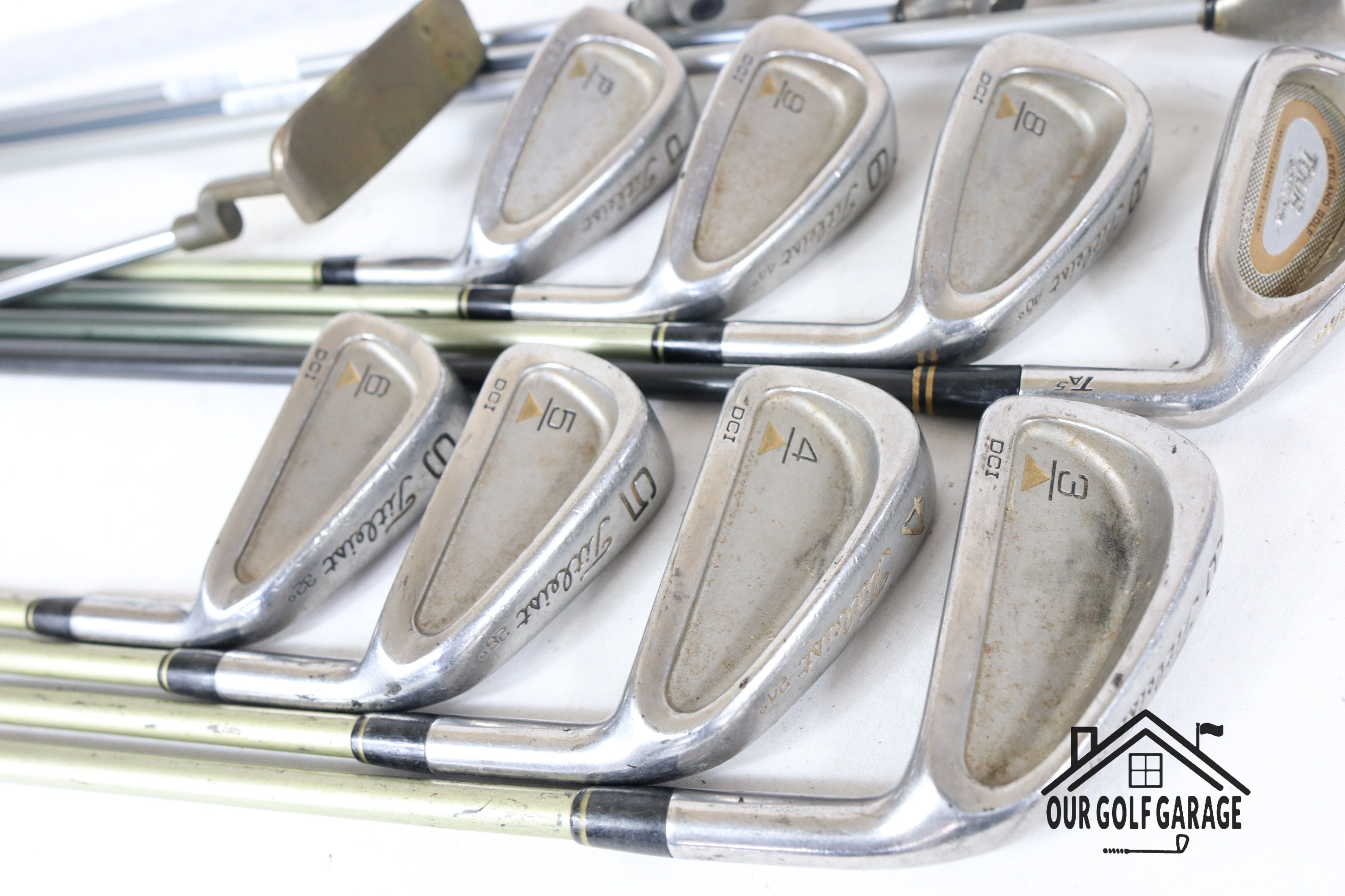 Ladies Titleist DCI x Callaway Big Bertha Full Set (Driver, 3W, 5W, 3-P, Putter)