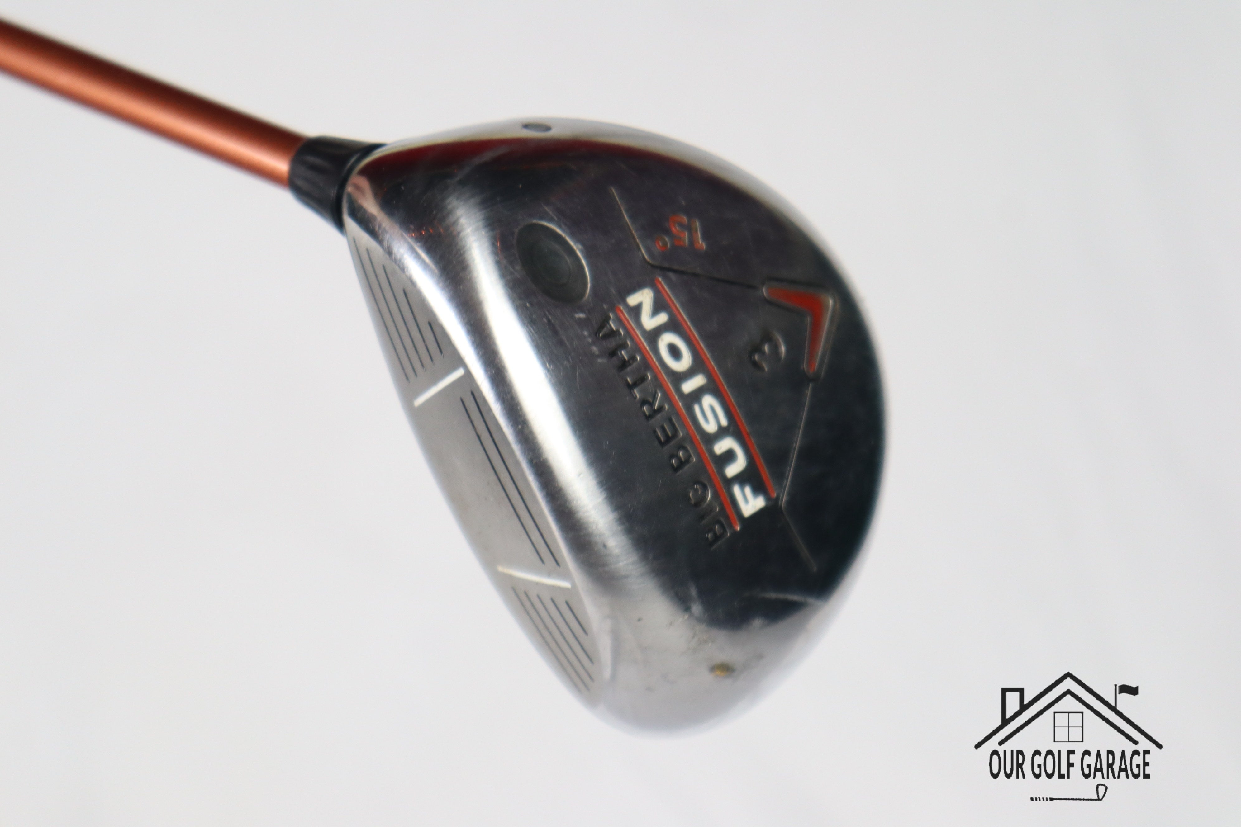 Ladies Callaway Big Bertha Fusion 15° 3 Wood