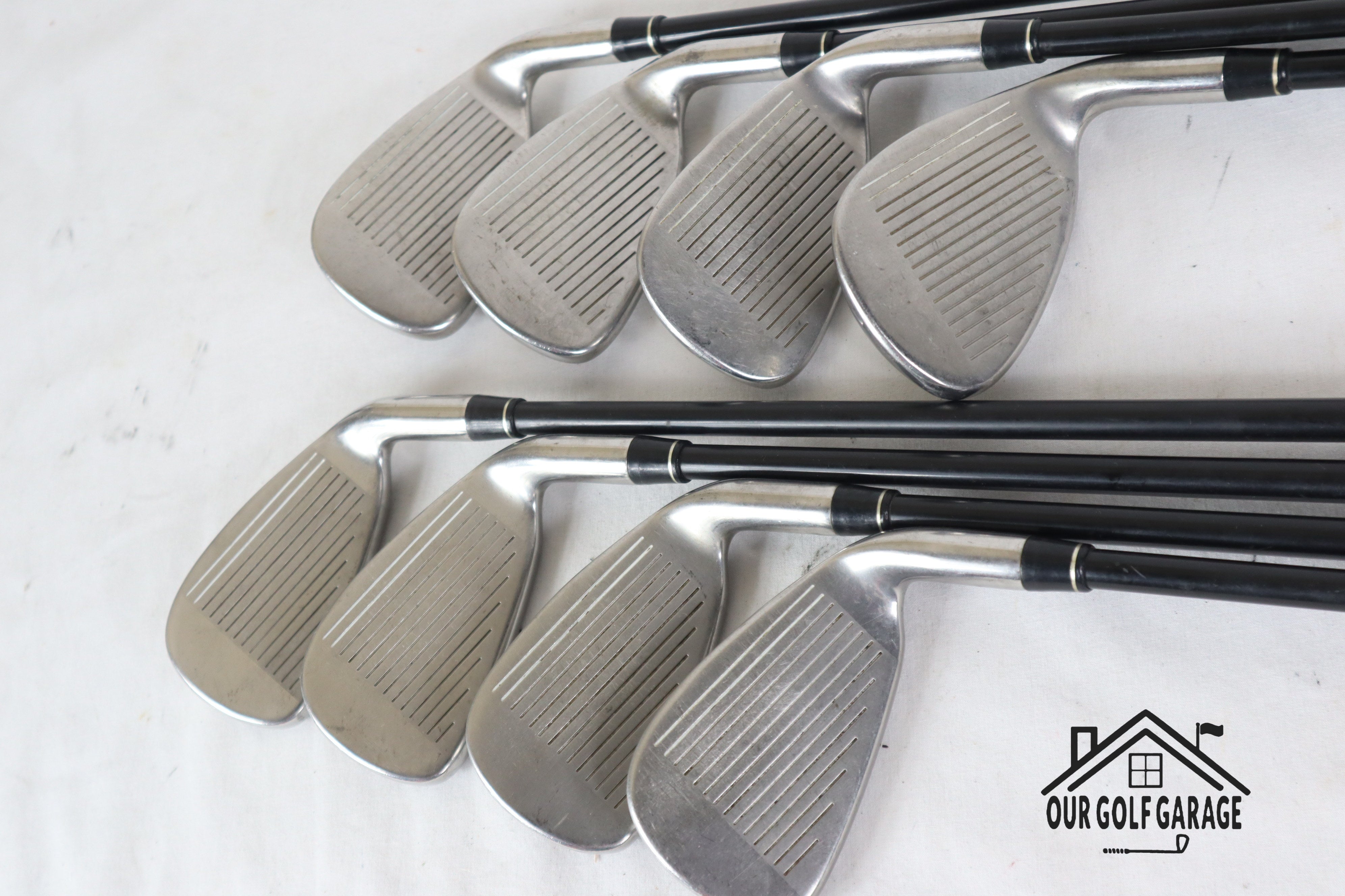 LH TaylorMade RAC Iron Set (4-P, S)