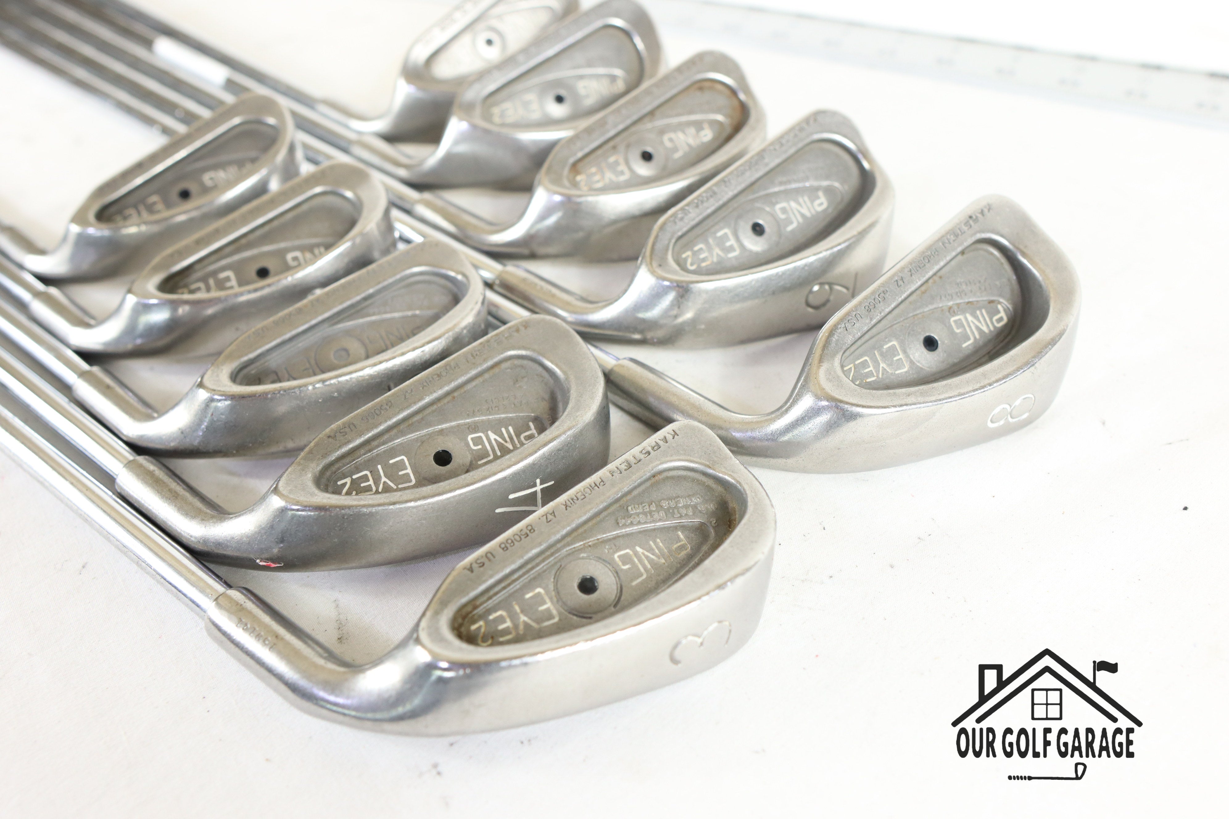 Ping Eye 2 Black Dot Iron Set (3-W, S, L)