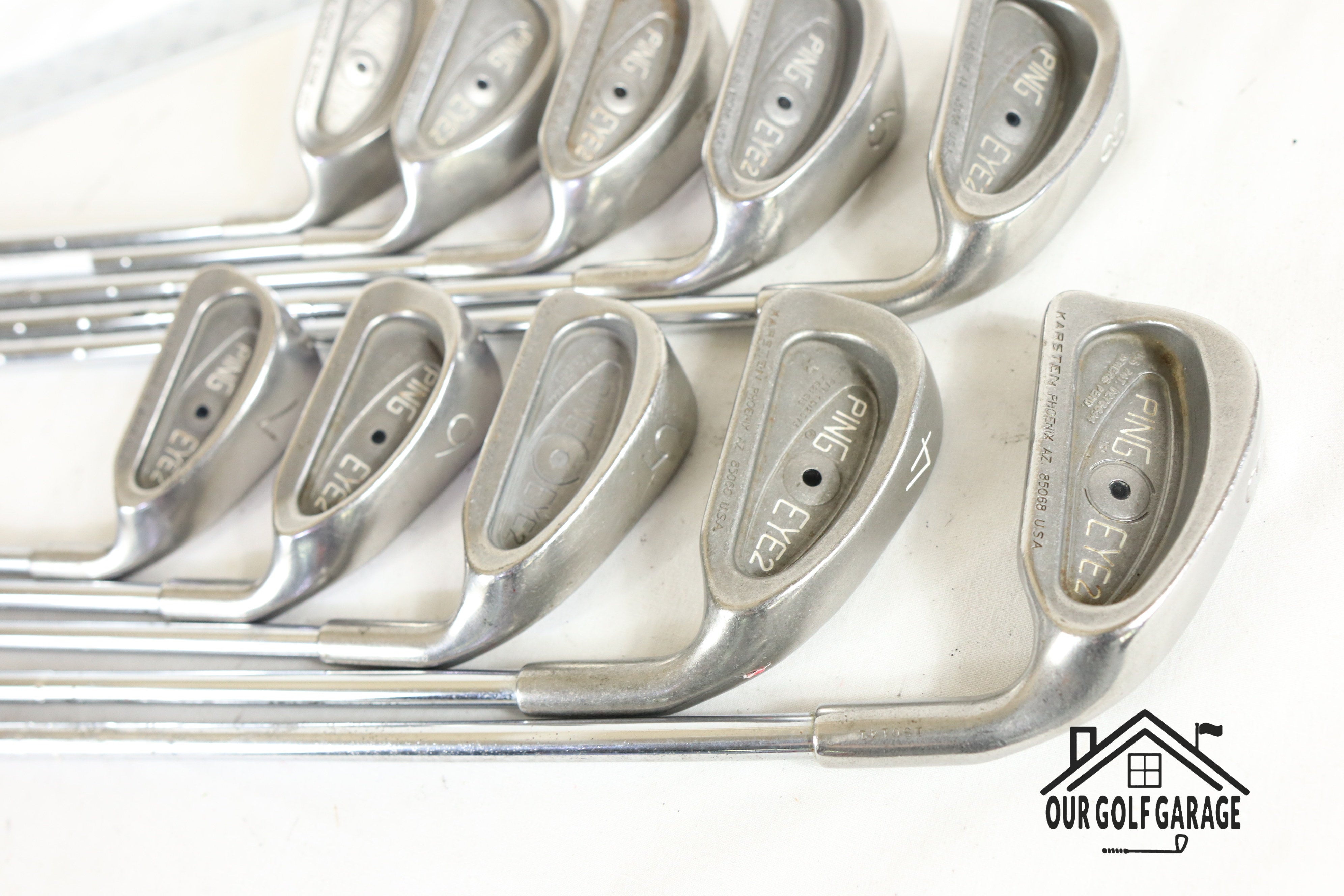 Ping Eye 2 Black Dot Iron Set (3-W, S, L)