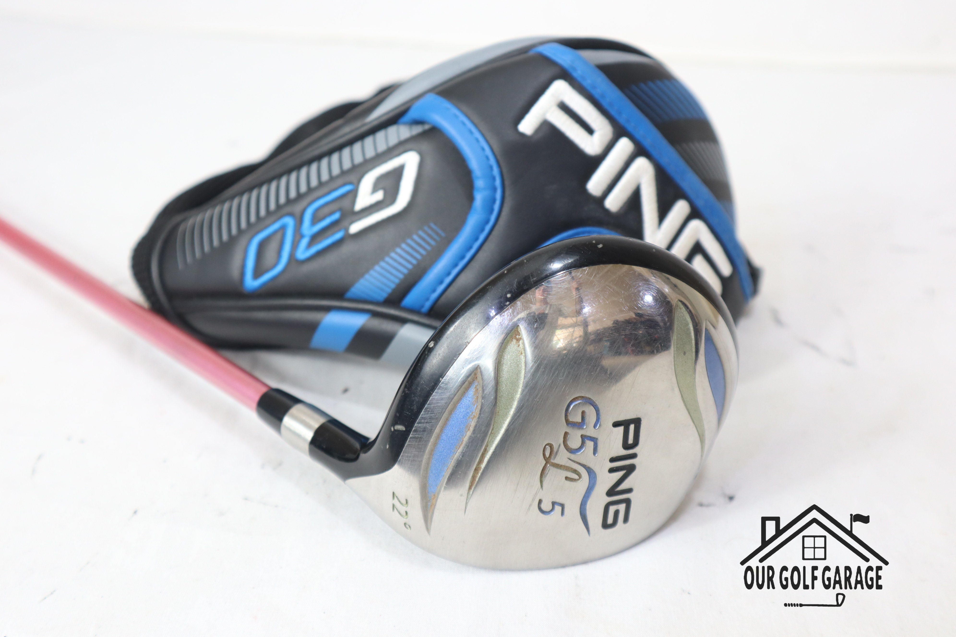 Ladies Ping G5 22° 3 Wood + HC