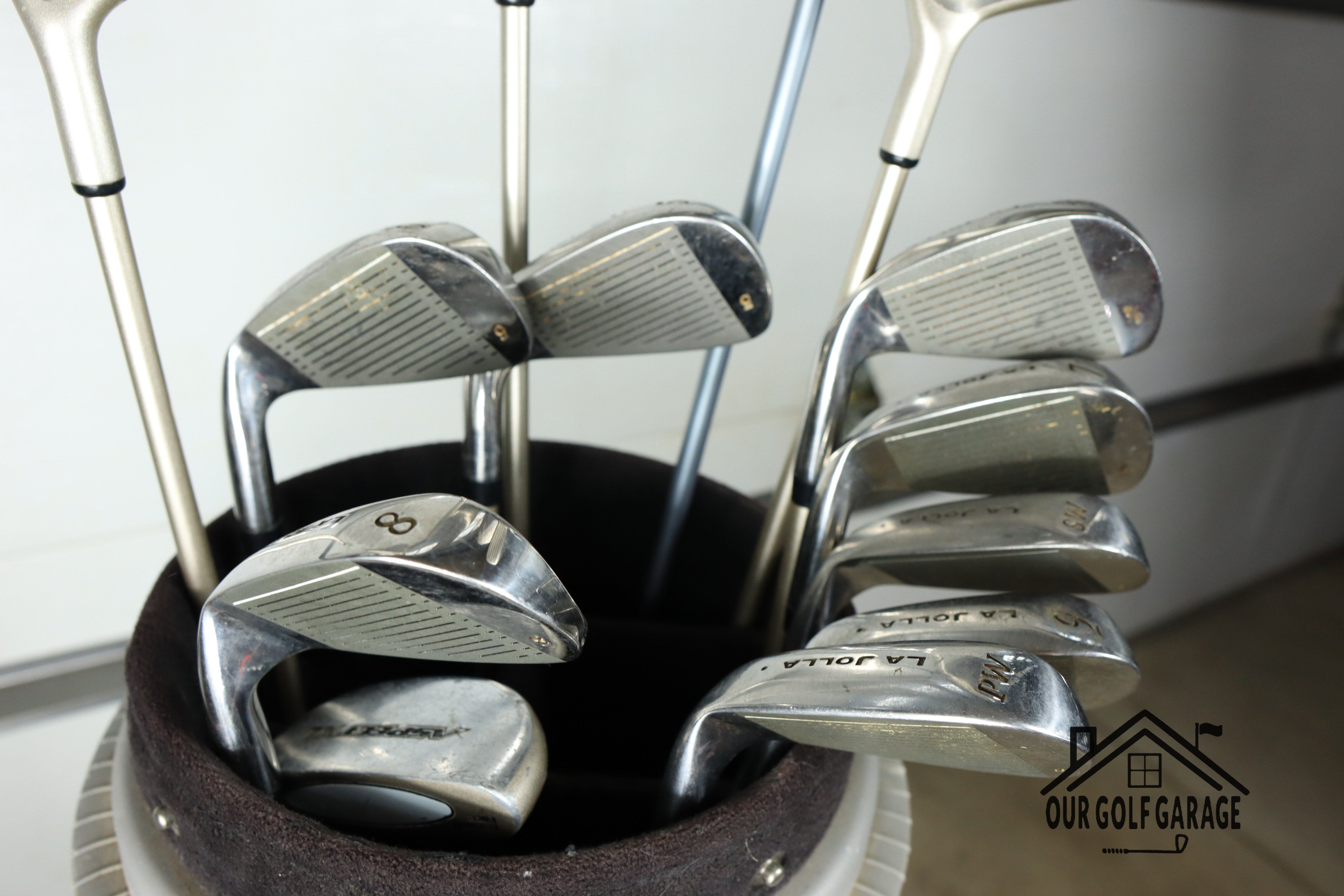 Ladies Accent Full Set +ERC Driver (2 Drivers, 3W, 5W, 3/4-P, S, Putter)