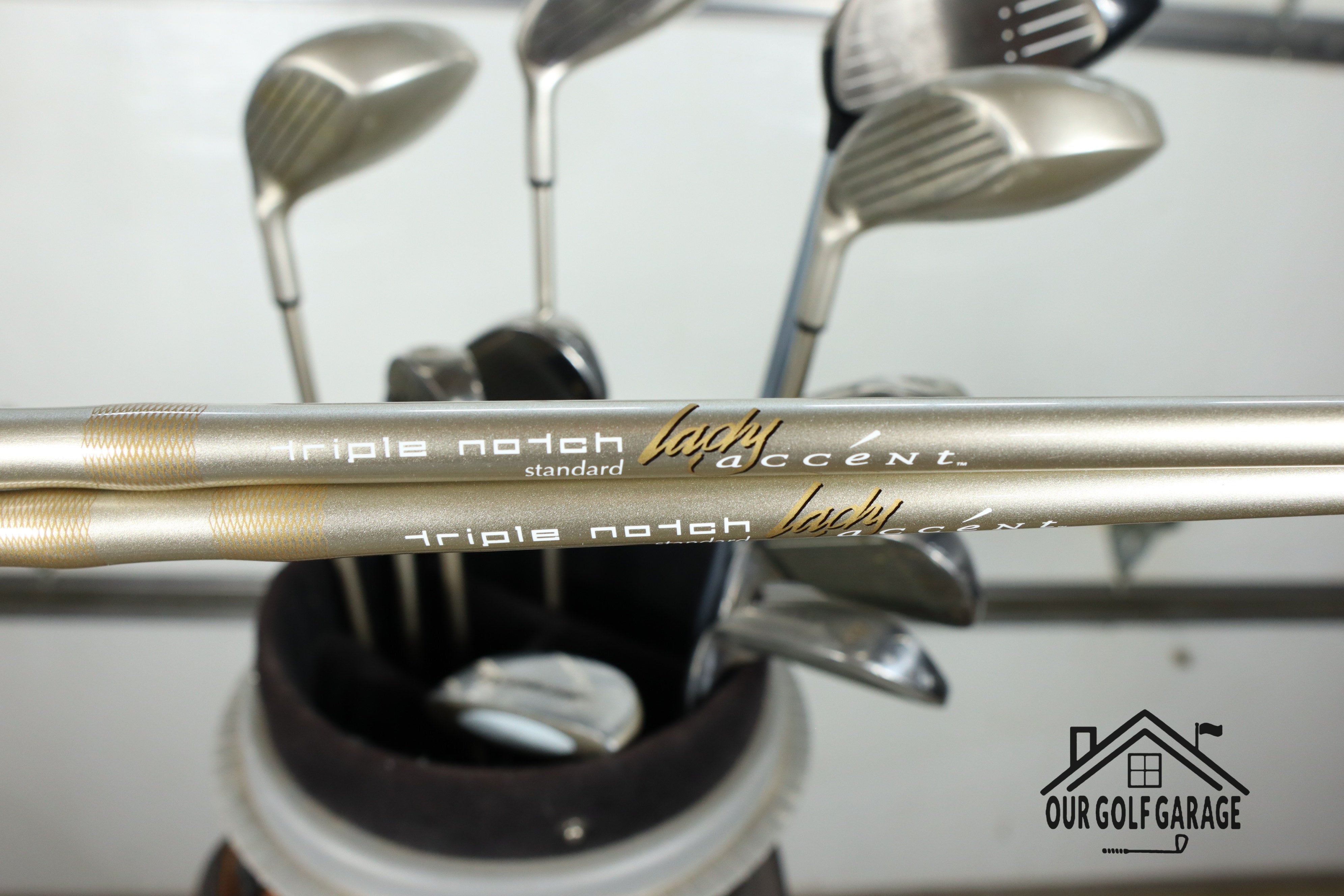 Ladies Accent Full Set +ERC Driver (2 Drivers, 3W, 5W, 3/4-P, S, Putter)