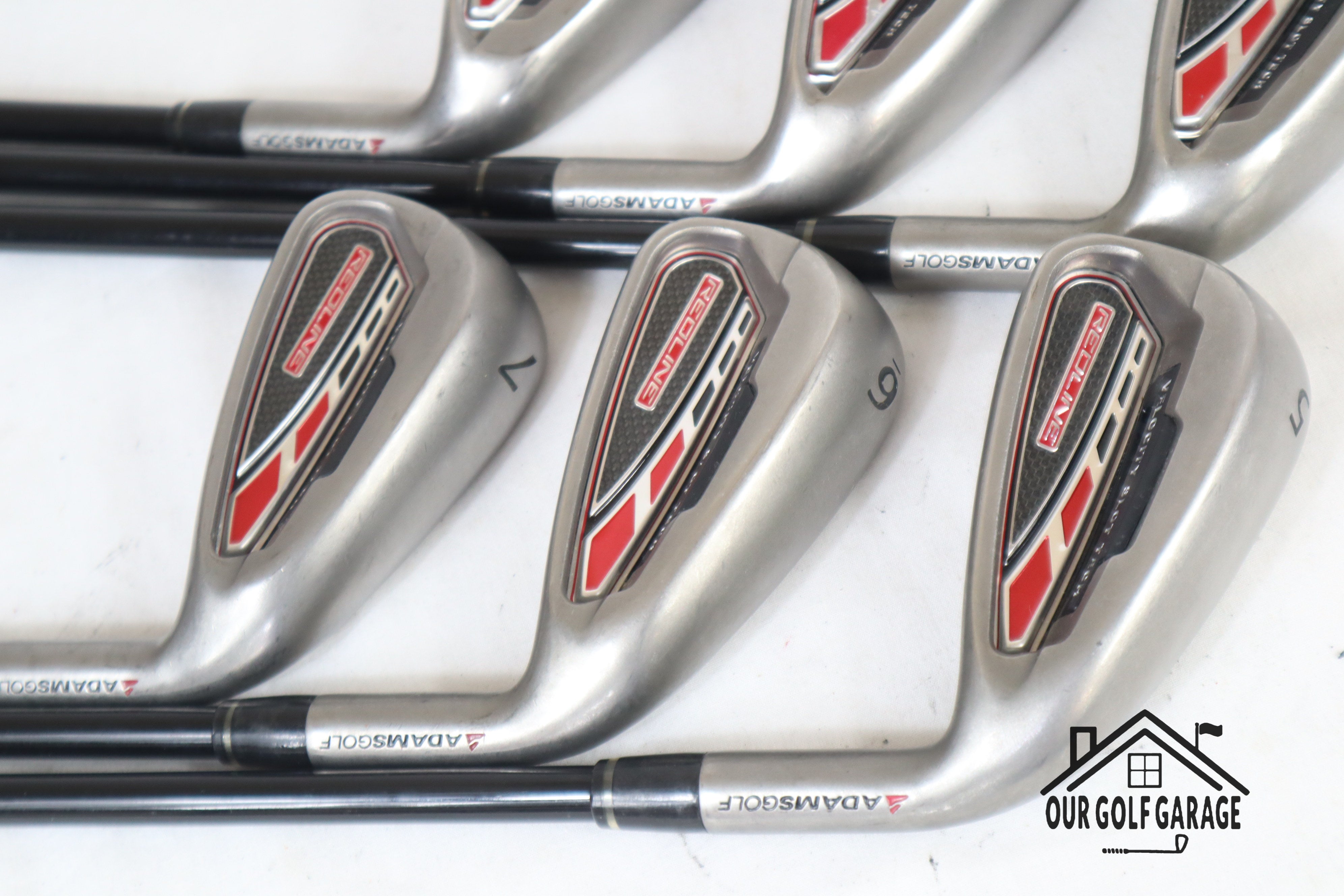 Adams Golf Redline 7 Iron Mamiya Stiff Flex Graphite Shaft Lamkin Grip Adams Golf Redline 7 Iron Mamiya Stiff Flex Graphite Shaft Lamkin Grip