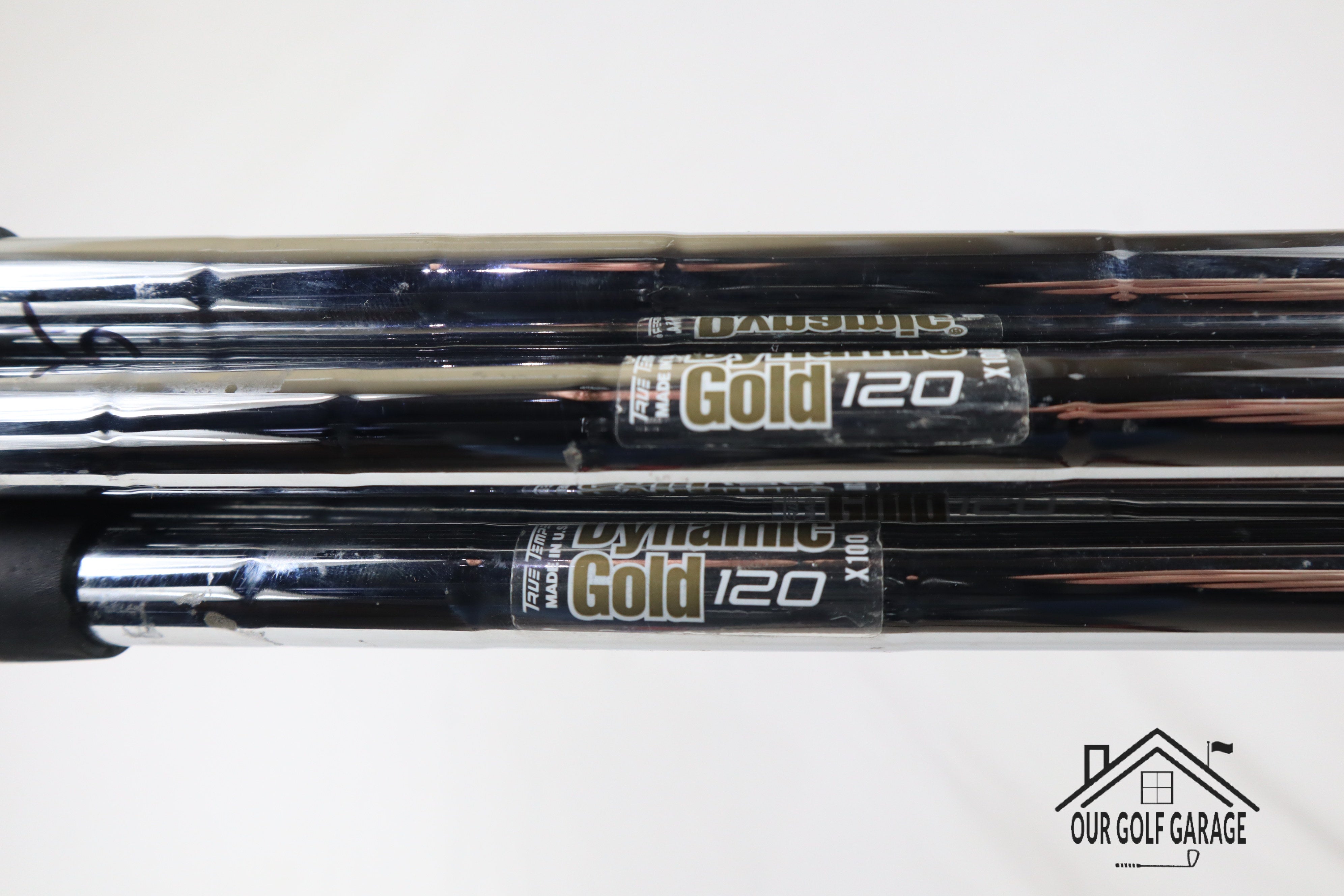 True Temper Dynamic Gold X100 Steel Shafts (4-PW)
