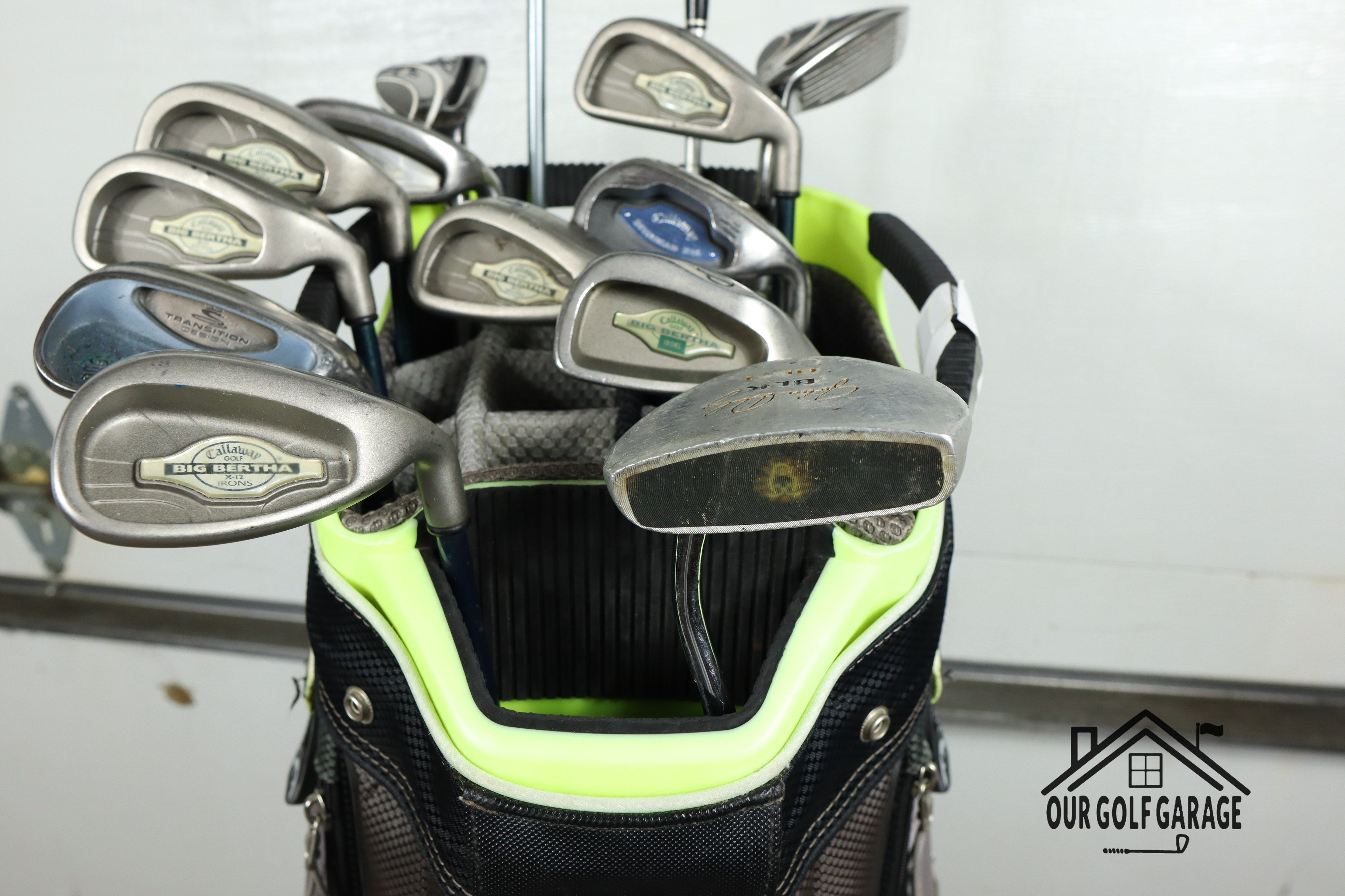 Ladies TaylorMade X Callaway X12 Full Set (Driver, 3W, 5H, 6H, 4-P, S, Putter)