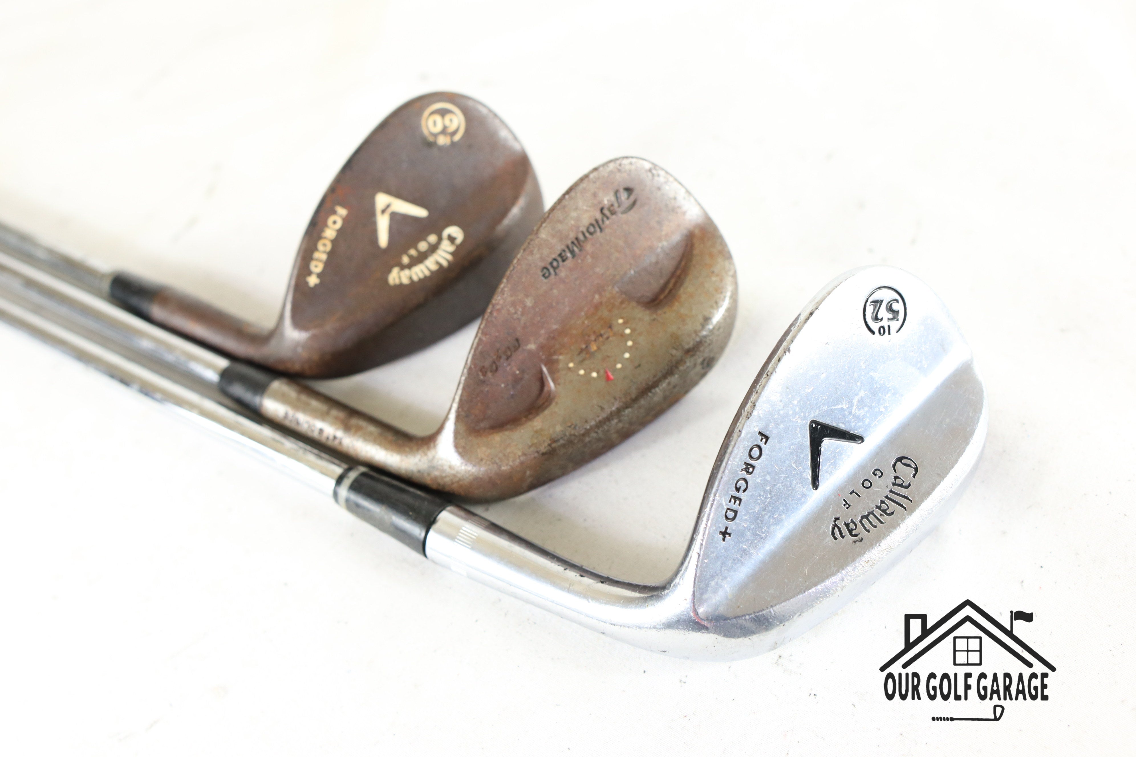 Callaway Forged x TaylorMade RAC Wedge Set (52°, 56°, 60°)