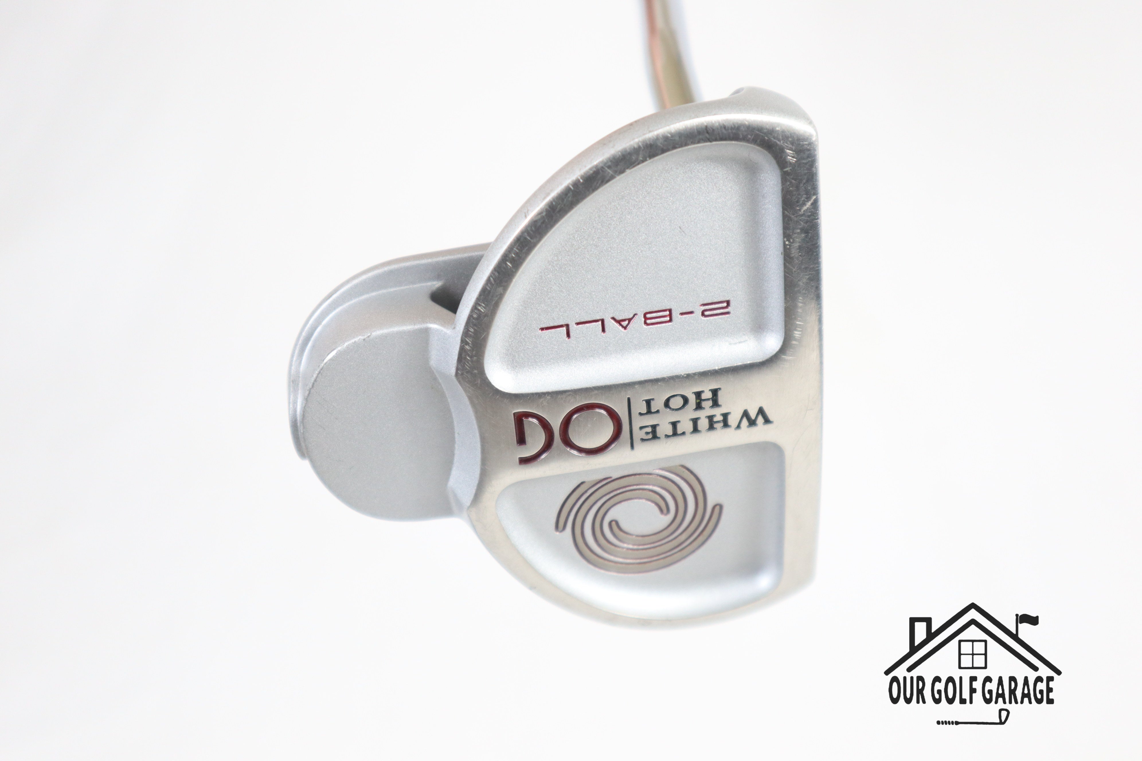 LH Odyssey White Hot OG 2-Ball Putter + HC