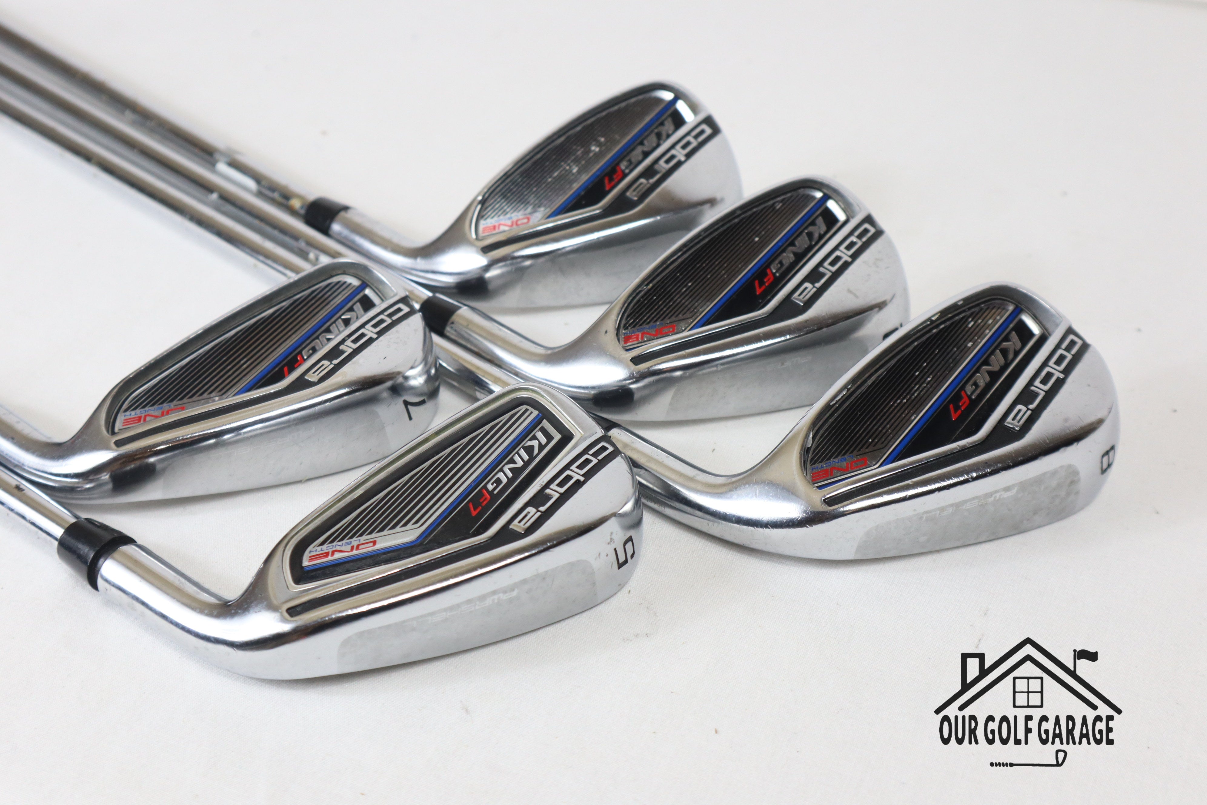 Cobra King F7 One Length Iron Set (5-P) *Missing 6 Iron*