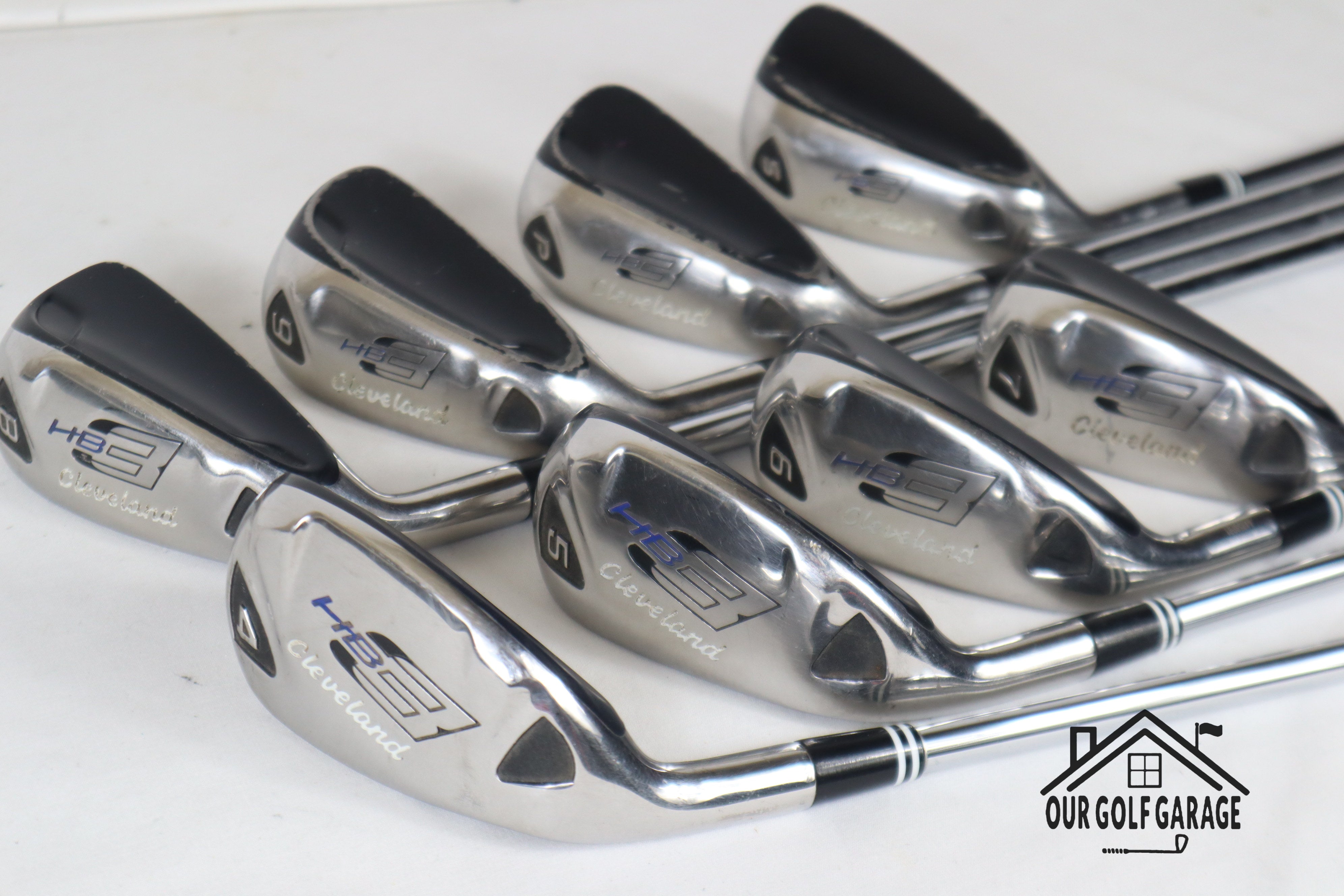 LH Cleveland HB3 Hybrid Iron Set (4-P, S)