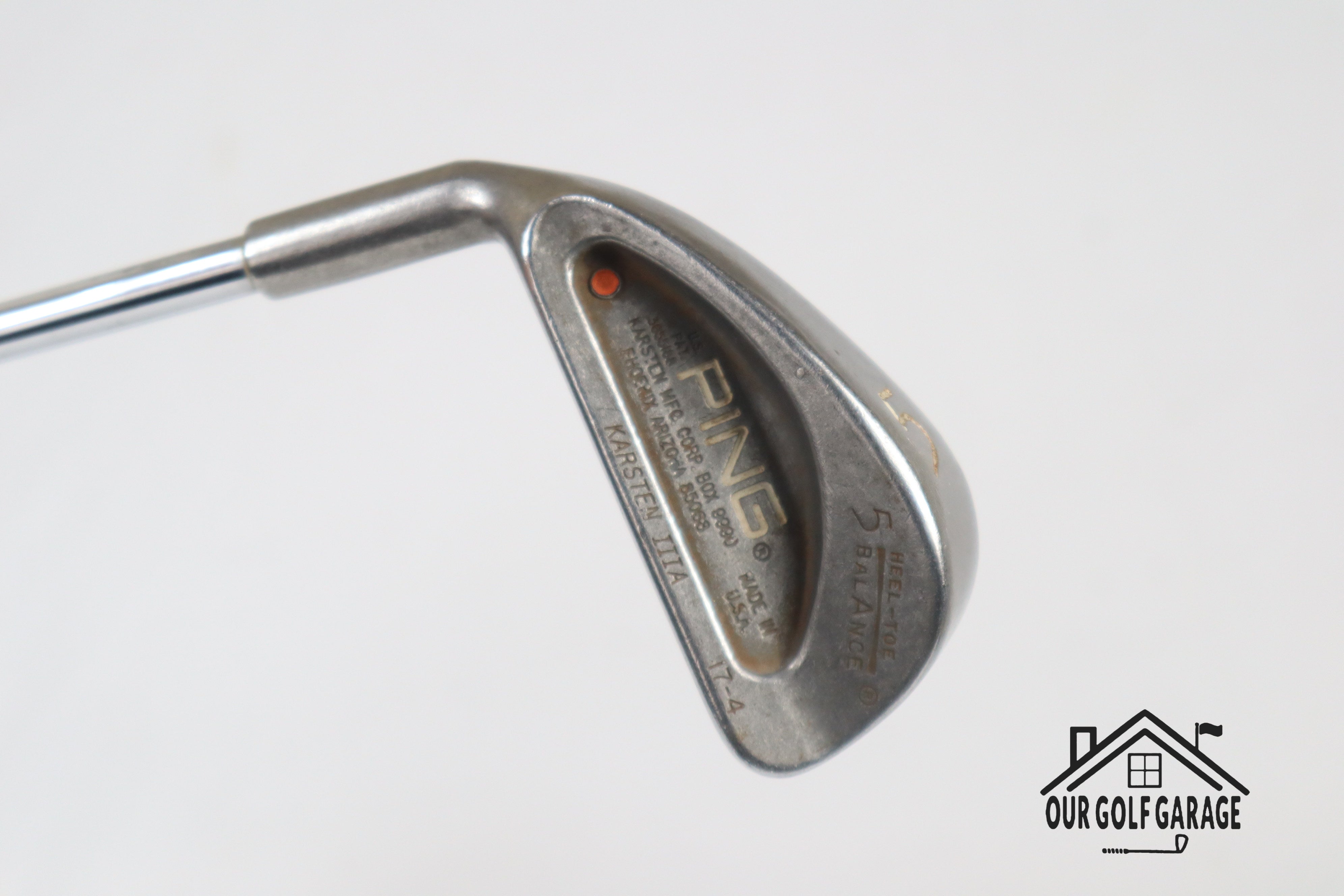 LH Ping Karsten Orange Dot 5 Iron