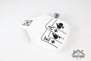 Pins & Aces Poker Ace King Putter Head Cover