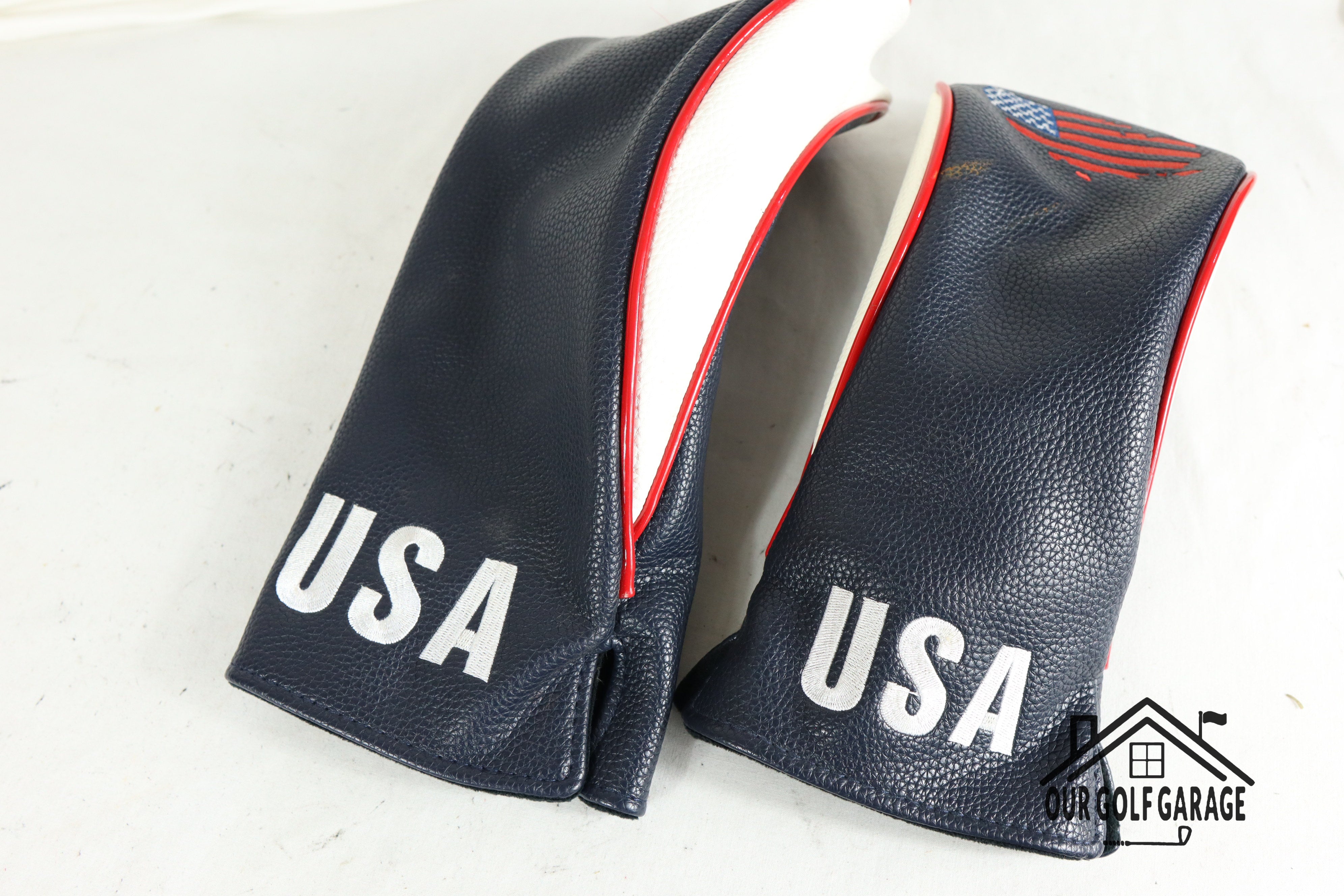 USA Themed Driver and  Fairway Wood Headcover Set