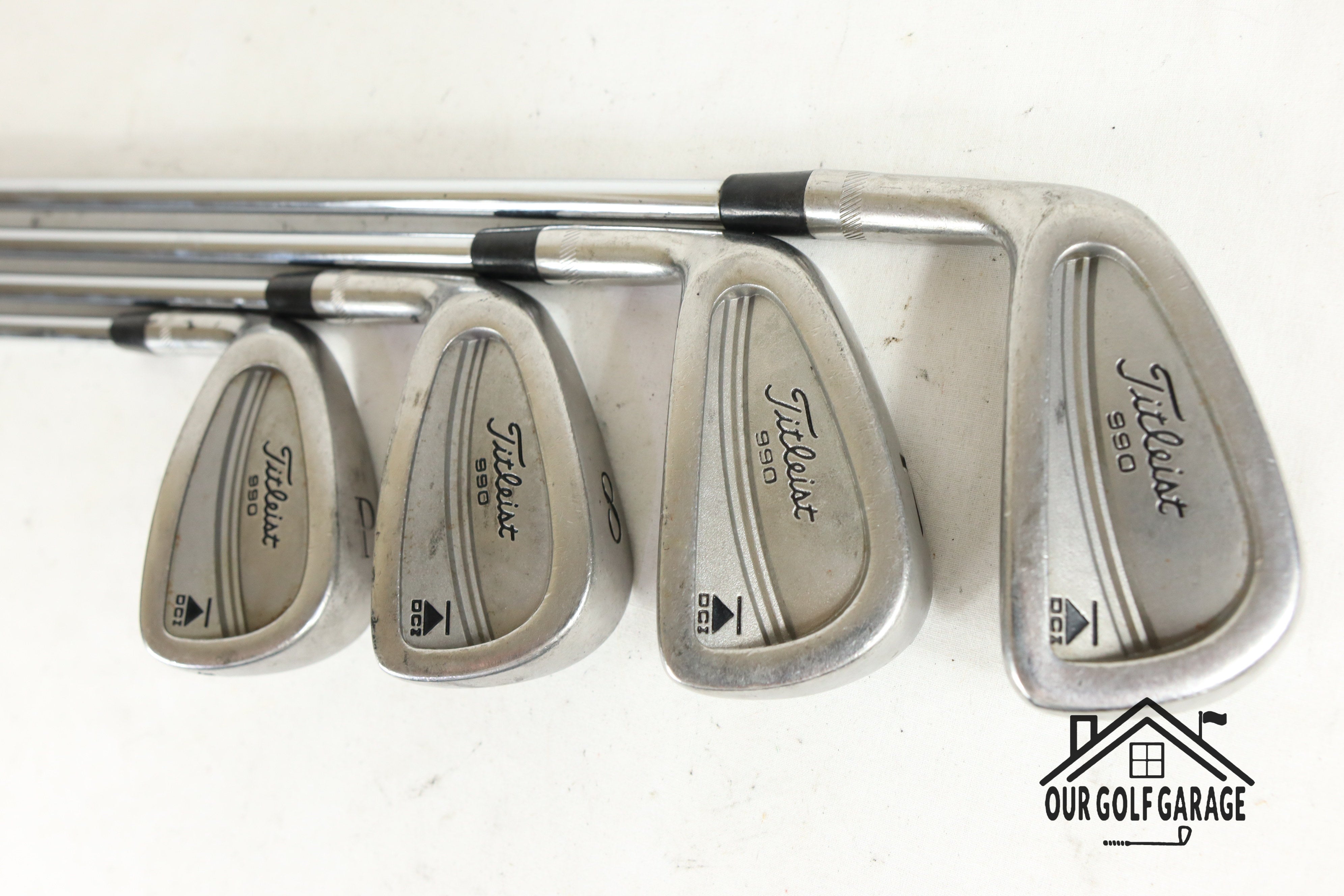 LH Titleist 990 DCI Irons (6,7,8,P)