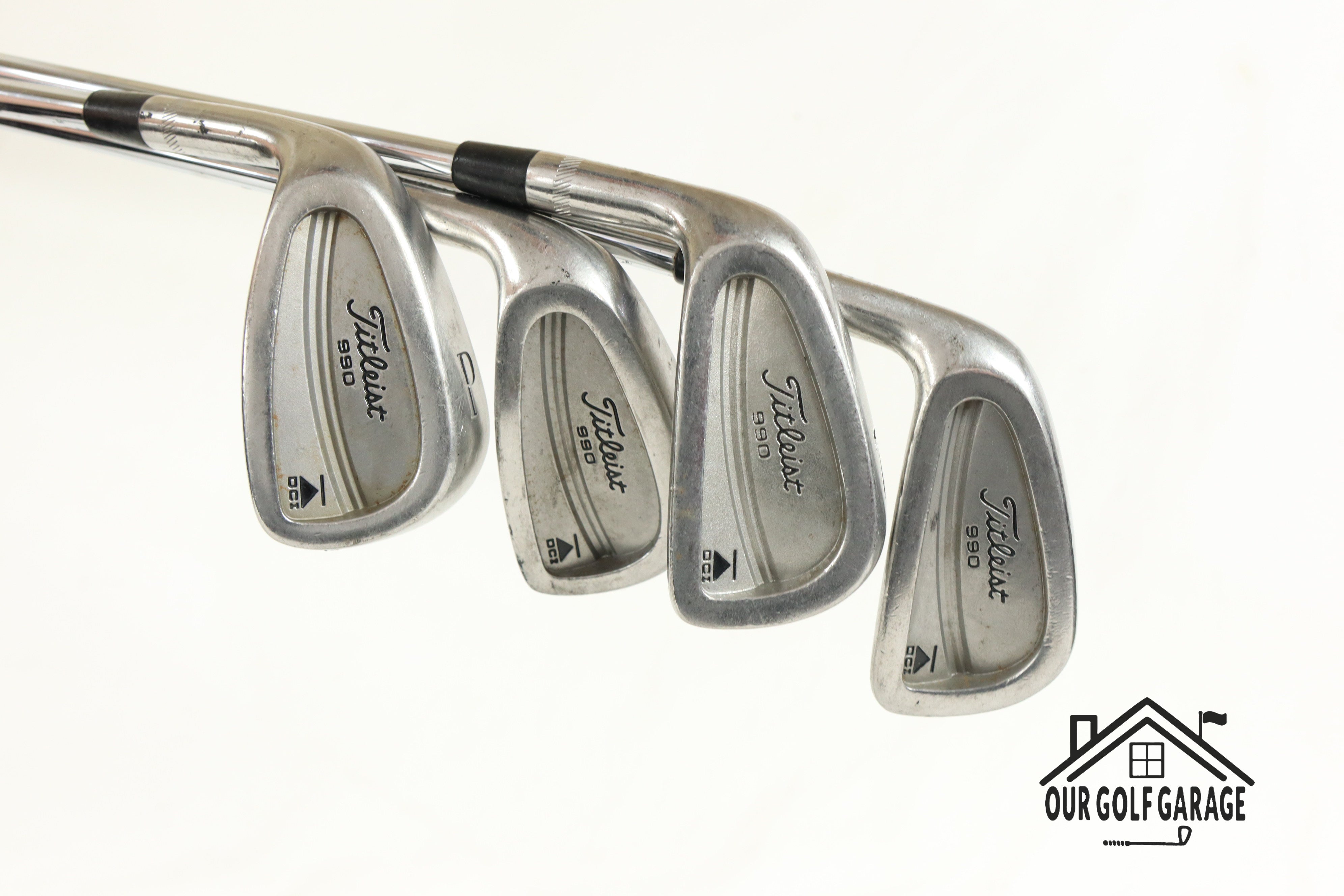 LH Titleist 990 DCI Irons (6,7,8,P)
