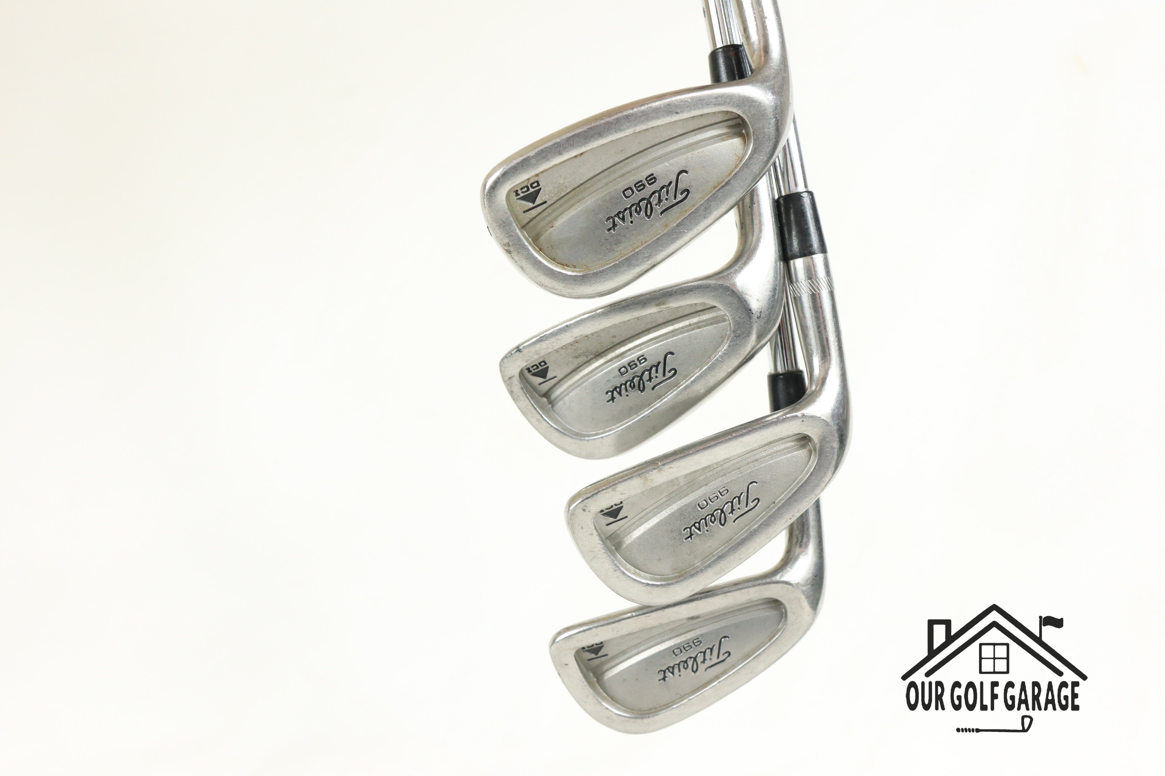 LH Titleist 990 DCI Irons (6,7,8,P)